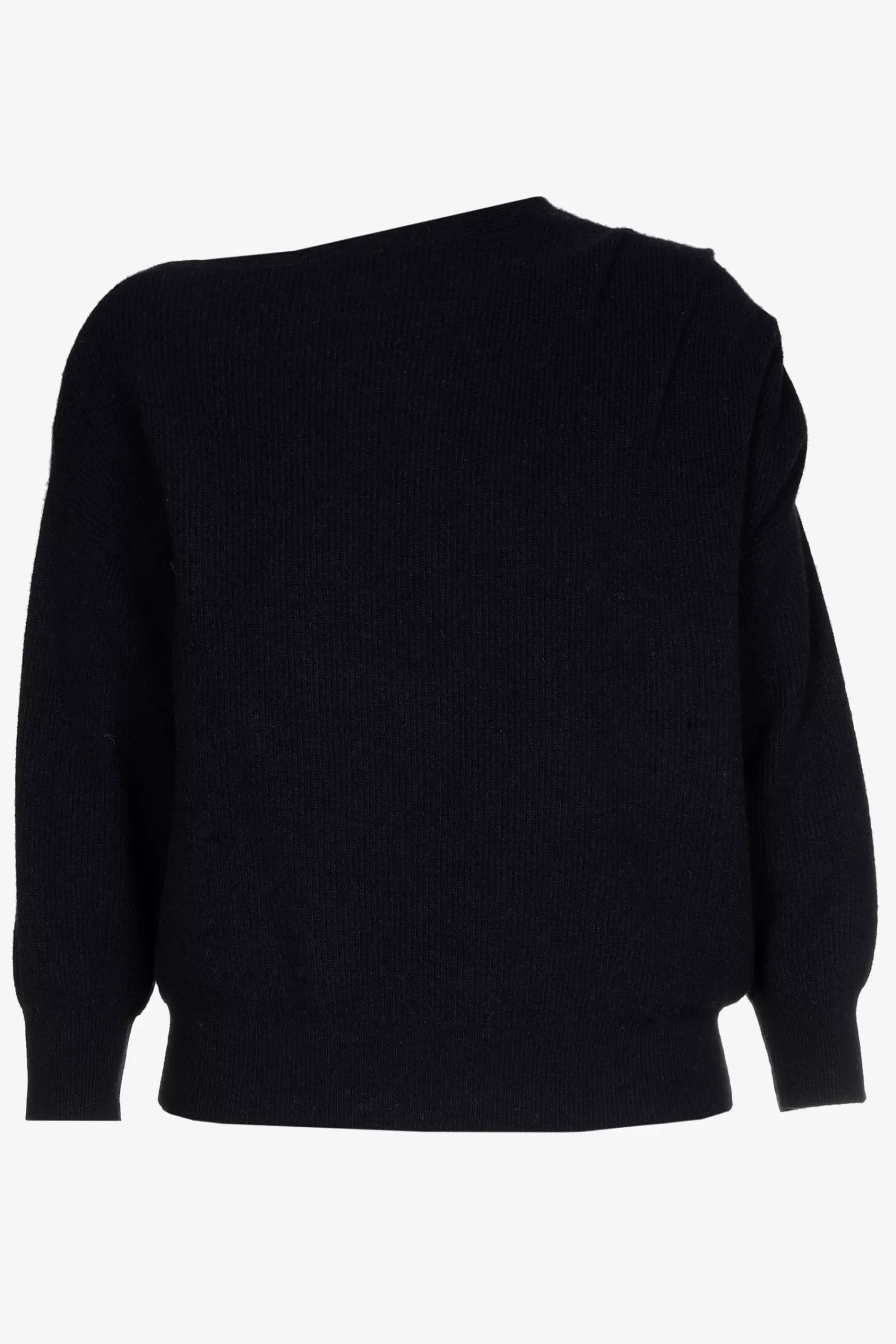 Xandres Asymmetrischer Pullover NAVY Best Sale