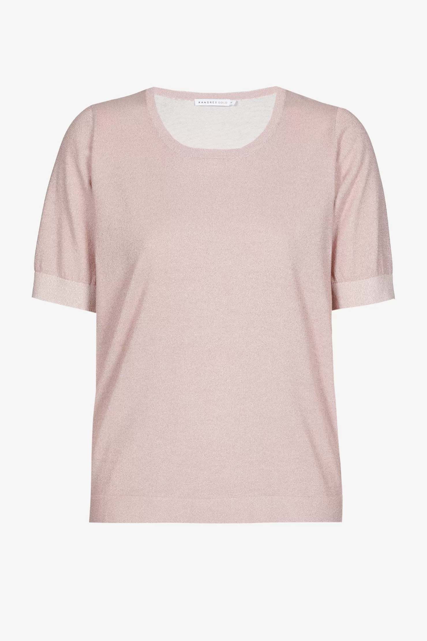 Xandres Baumwollpullover mit Lurex SWEETPINK Sale