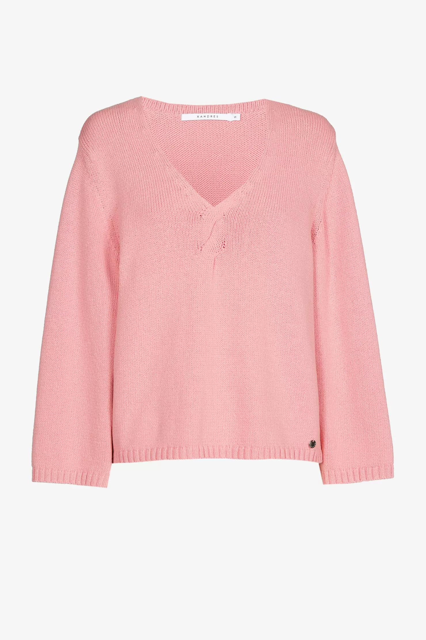 Xandres Baumwollstrickpullover SWEETPINK Hot