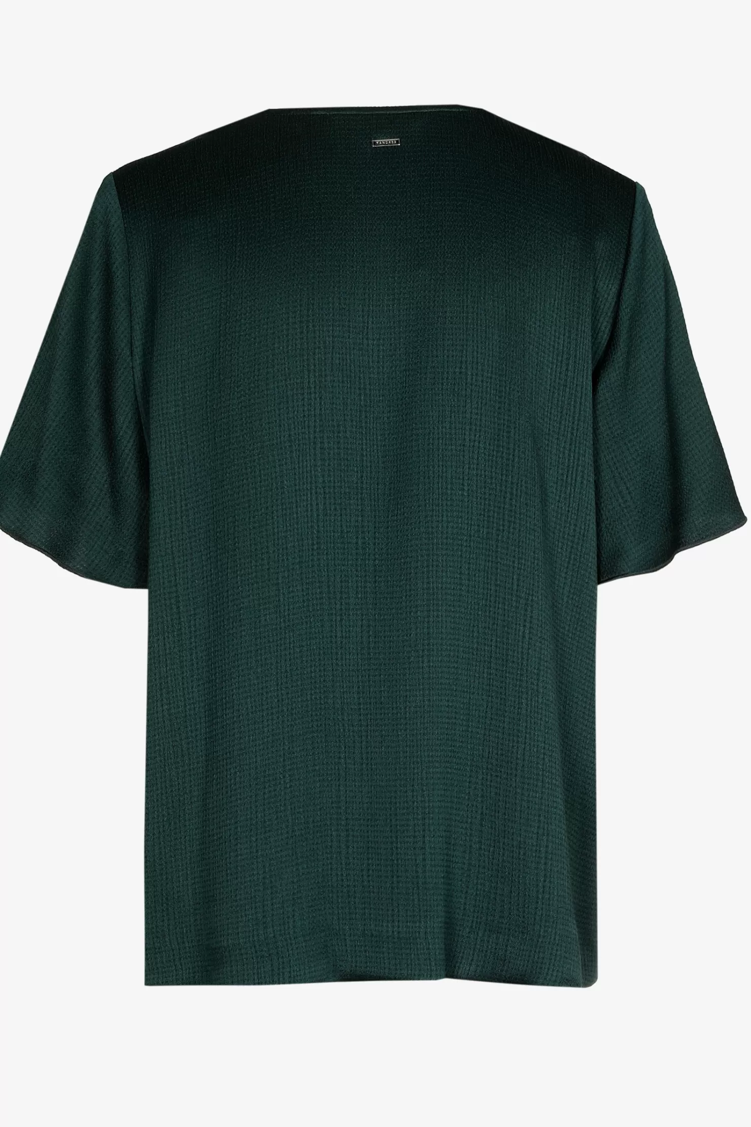 Xandres Bluse mit kurzen Ärmeln BOTTLEGREEN Flash Sale