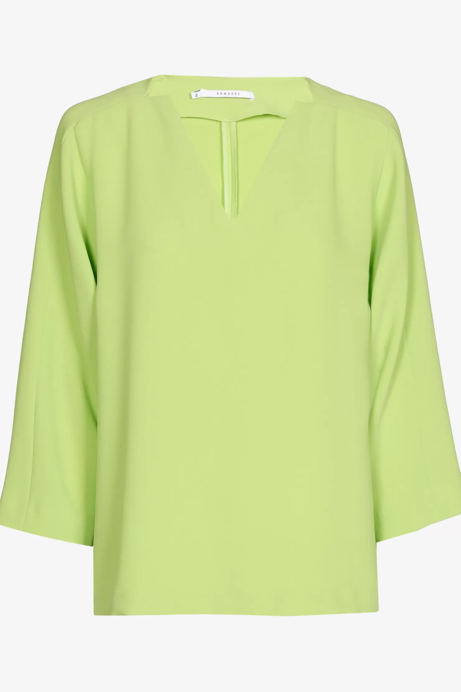 Xandres Bluse mit V-Ausschnitt MATCHA Store