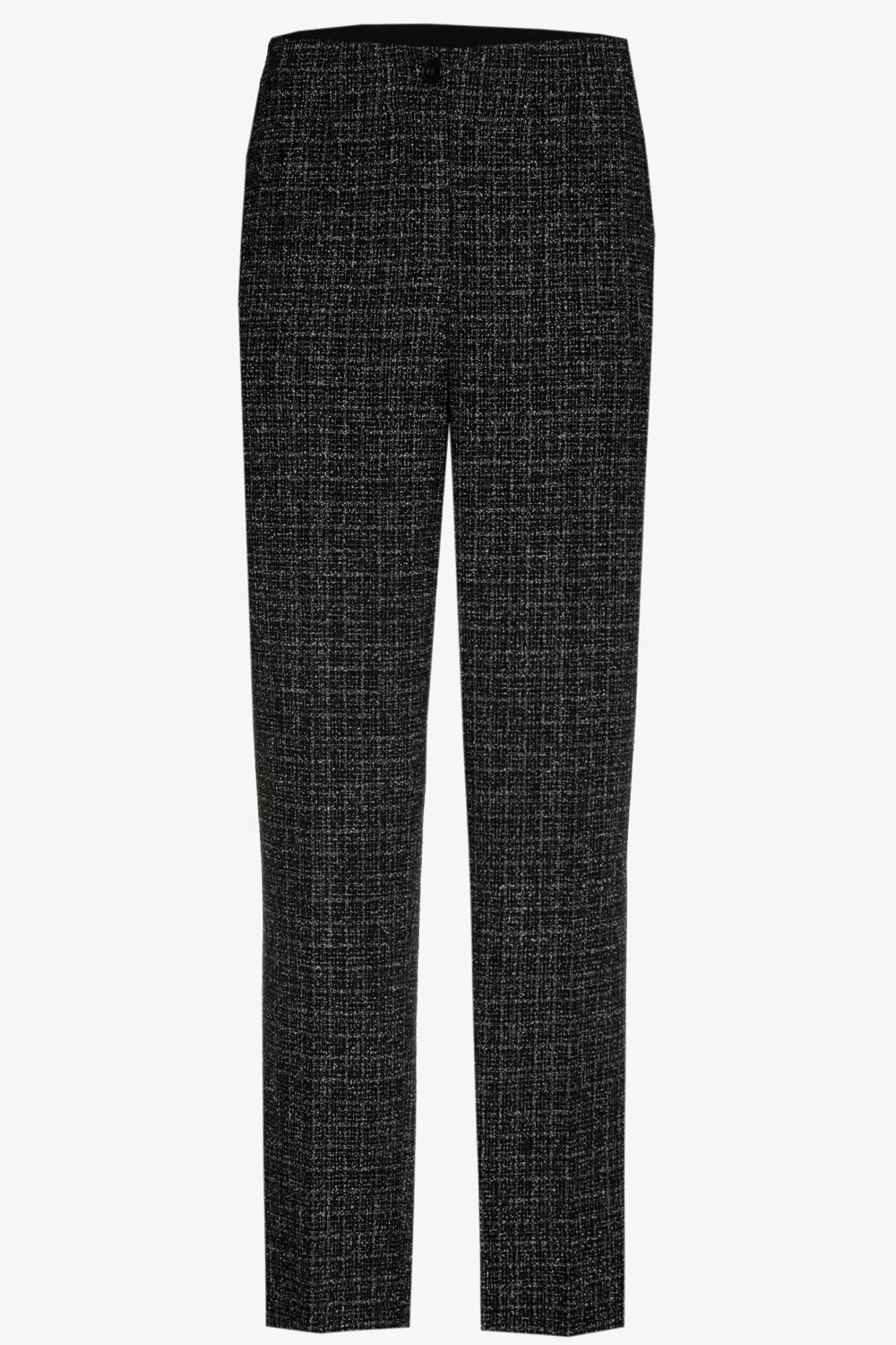 Xandres Bouclé-Hose mit schmalem Bein BLACK Shop