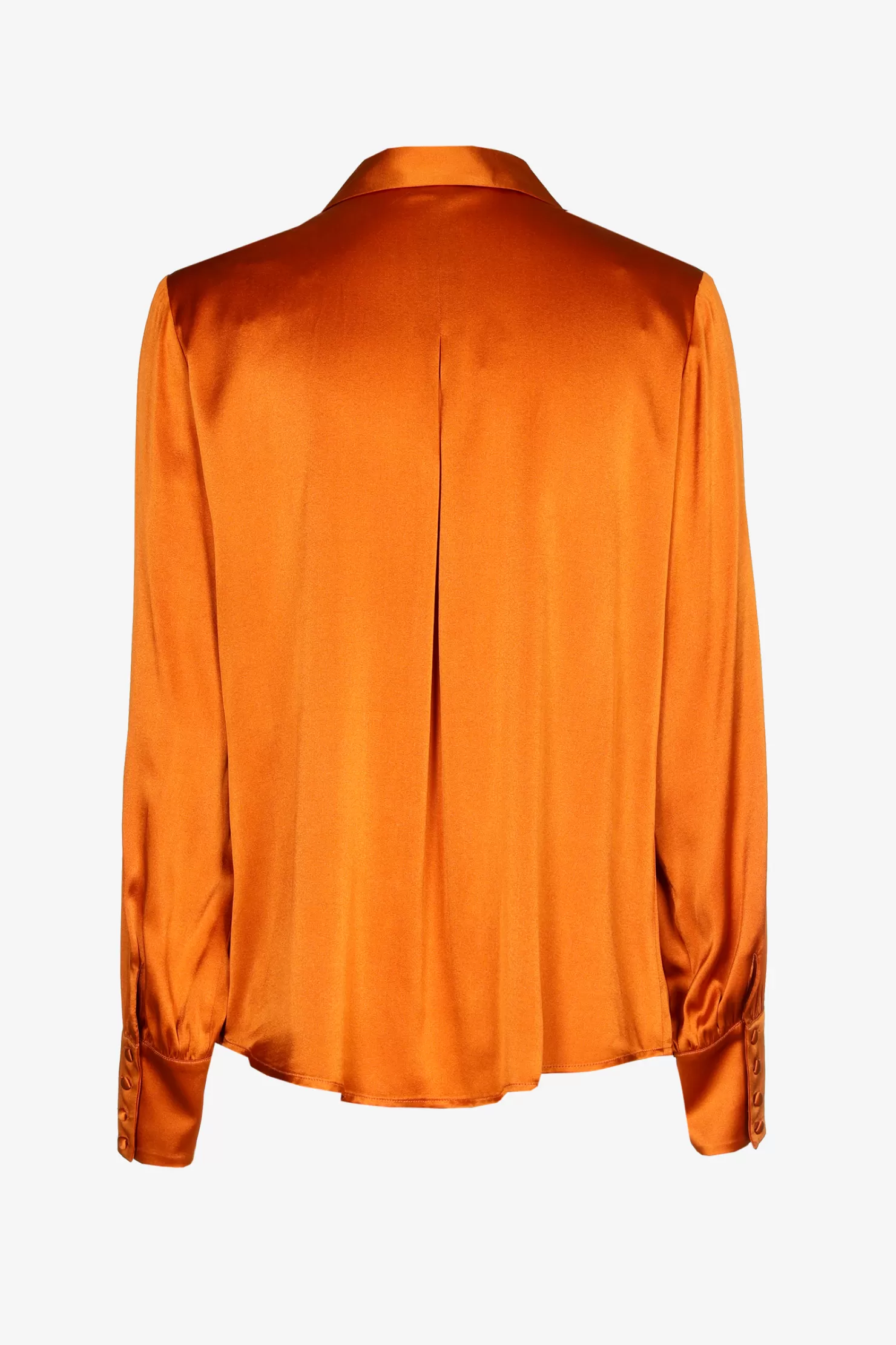 Xandres Einfarbige Bluse mit Seidenanteil SPICYORANGE Shop