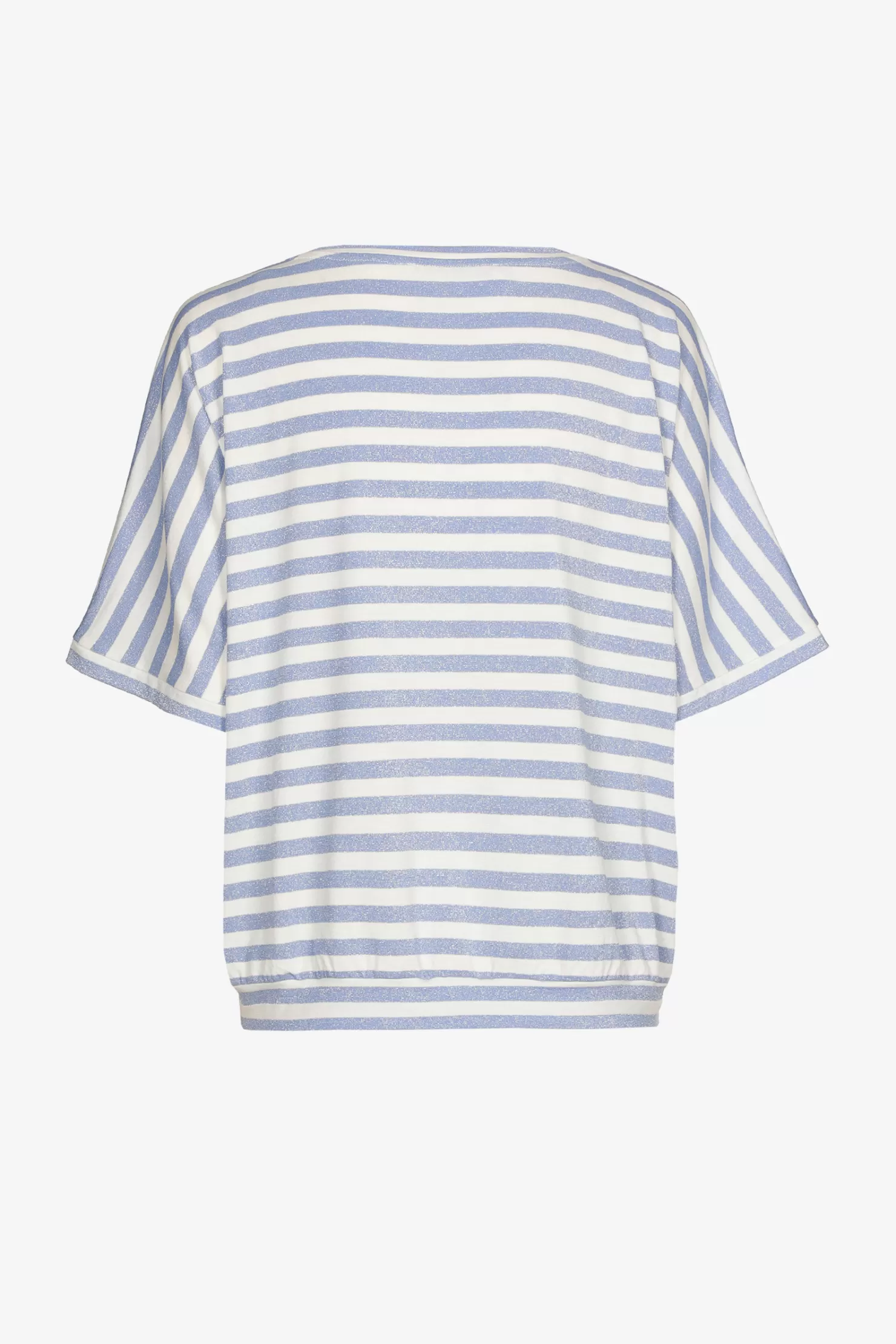 Xandres Gestreiftes T-Shirt mit Lurex SHIRTINGBLUE Discount