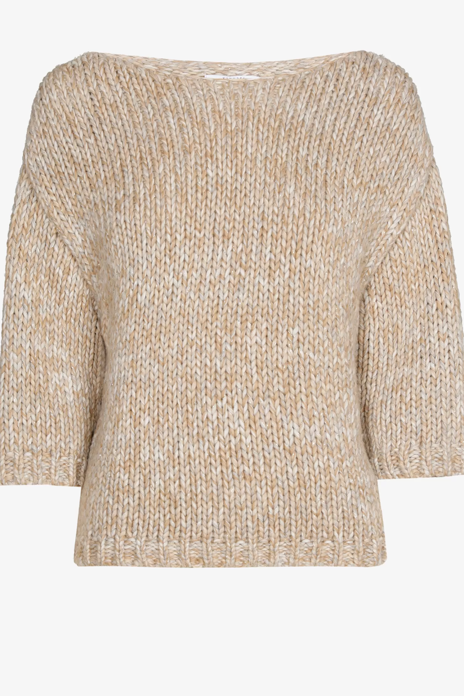 Xandres Grobstrick-Pullover mit Goldfaden-Detail BEAR Online