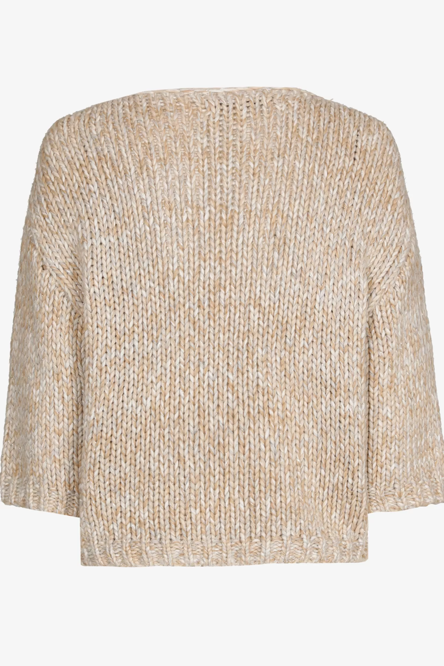 Xandres Grobstrick-Pullover mit Goldfaden-Detail BEAR Online