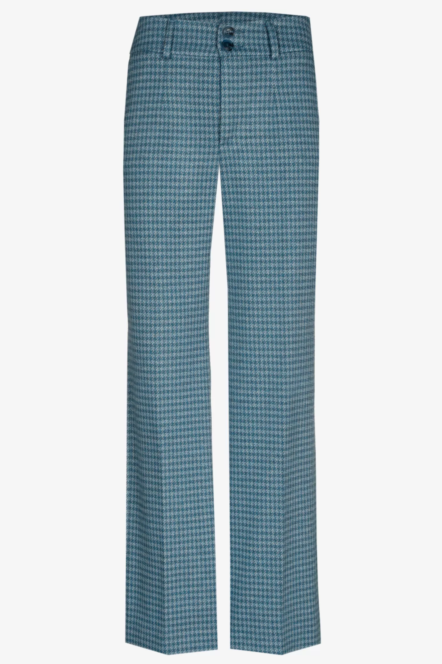 Xandres Hose mit Hahnentrittmuster AZUREBLUE Online