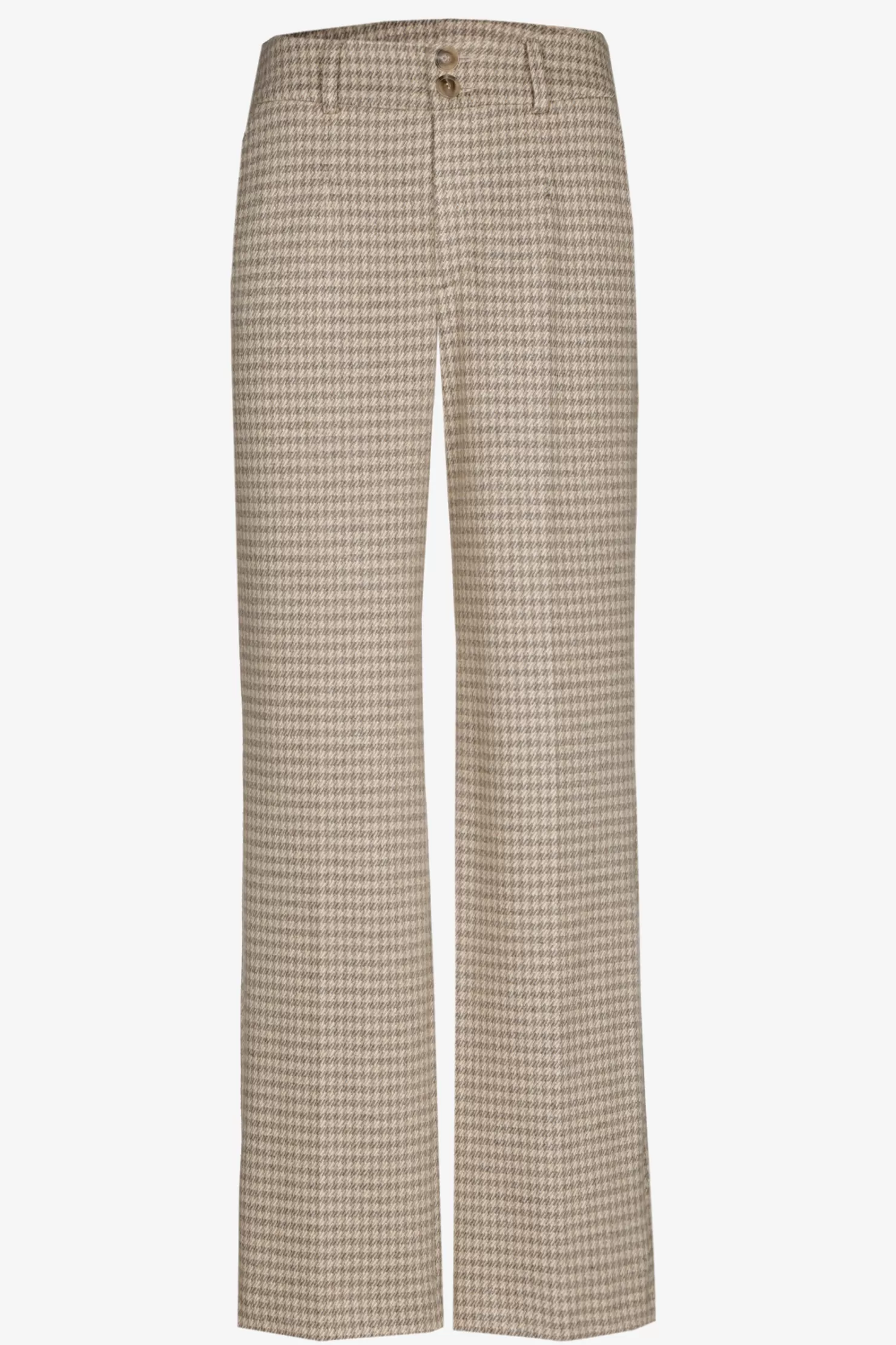 Xandres Hose mit Hahnentrittmuster IVORY Shop