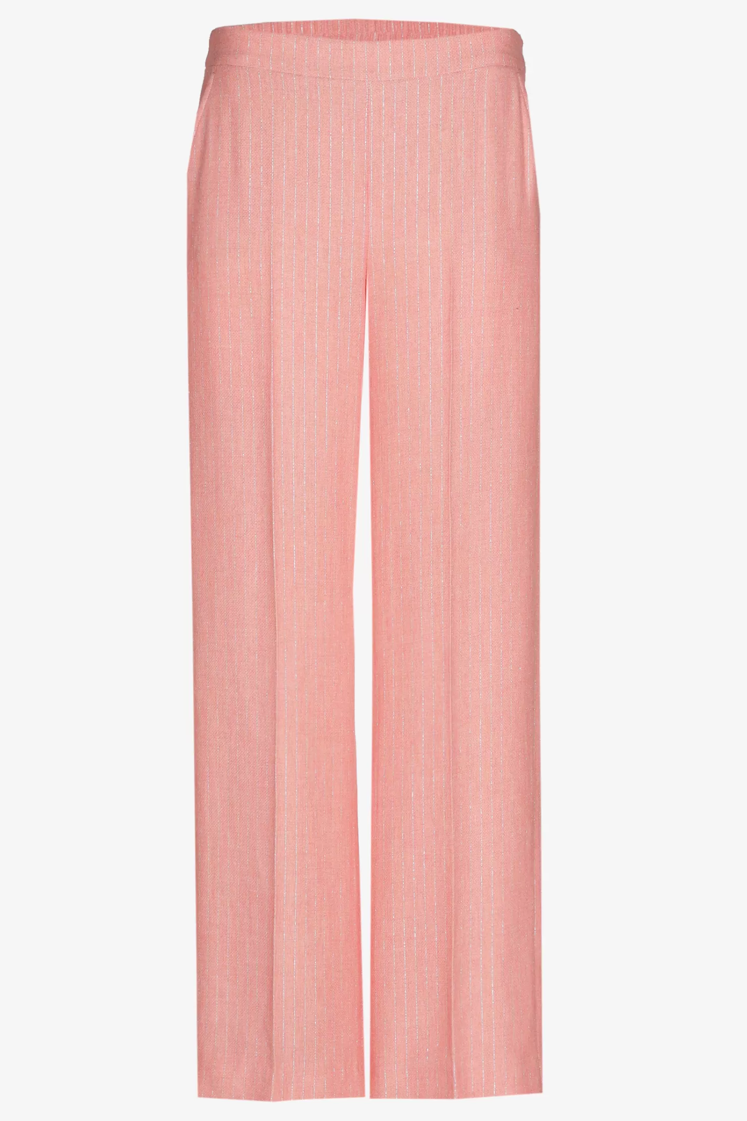 Xandres Hose mit Lurex-Nadelstreifen BUBBLEGUM Discount