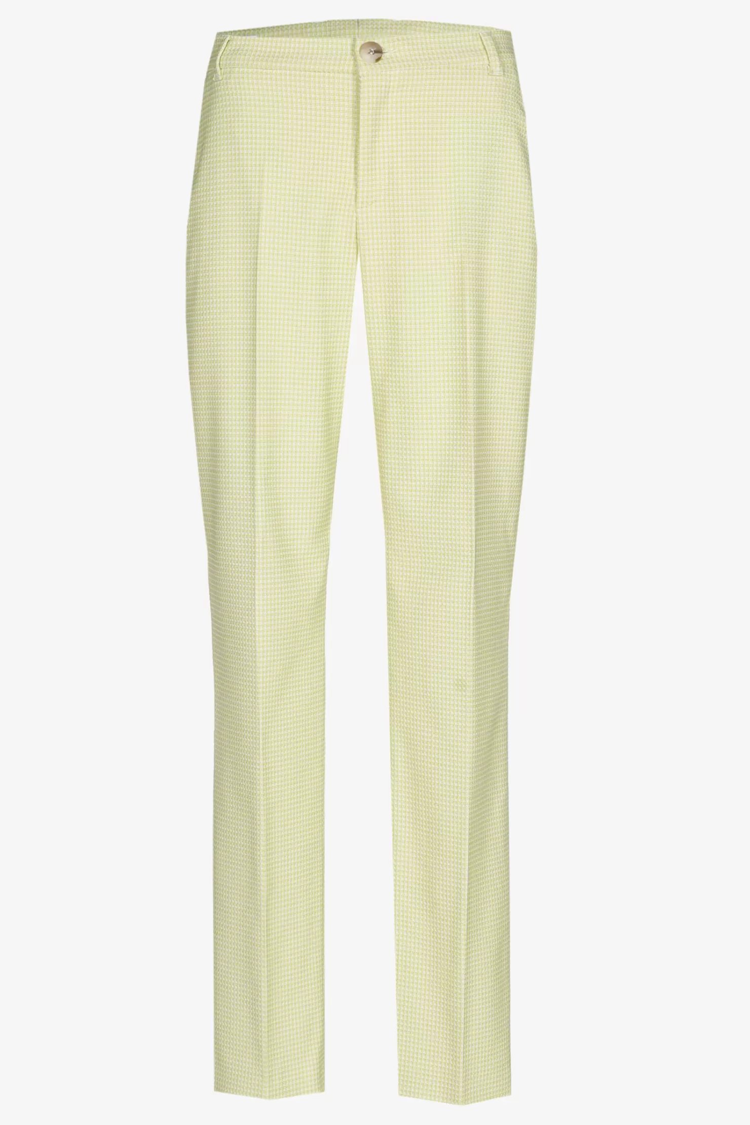 Xandres Hose mit Vichykaros LIMONCELLO Best Sale