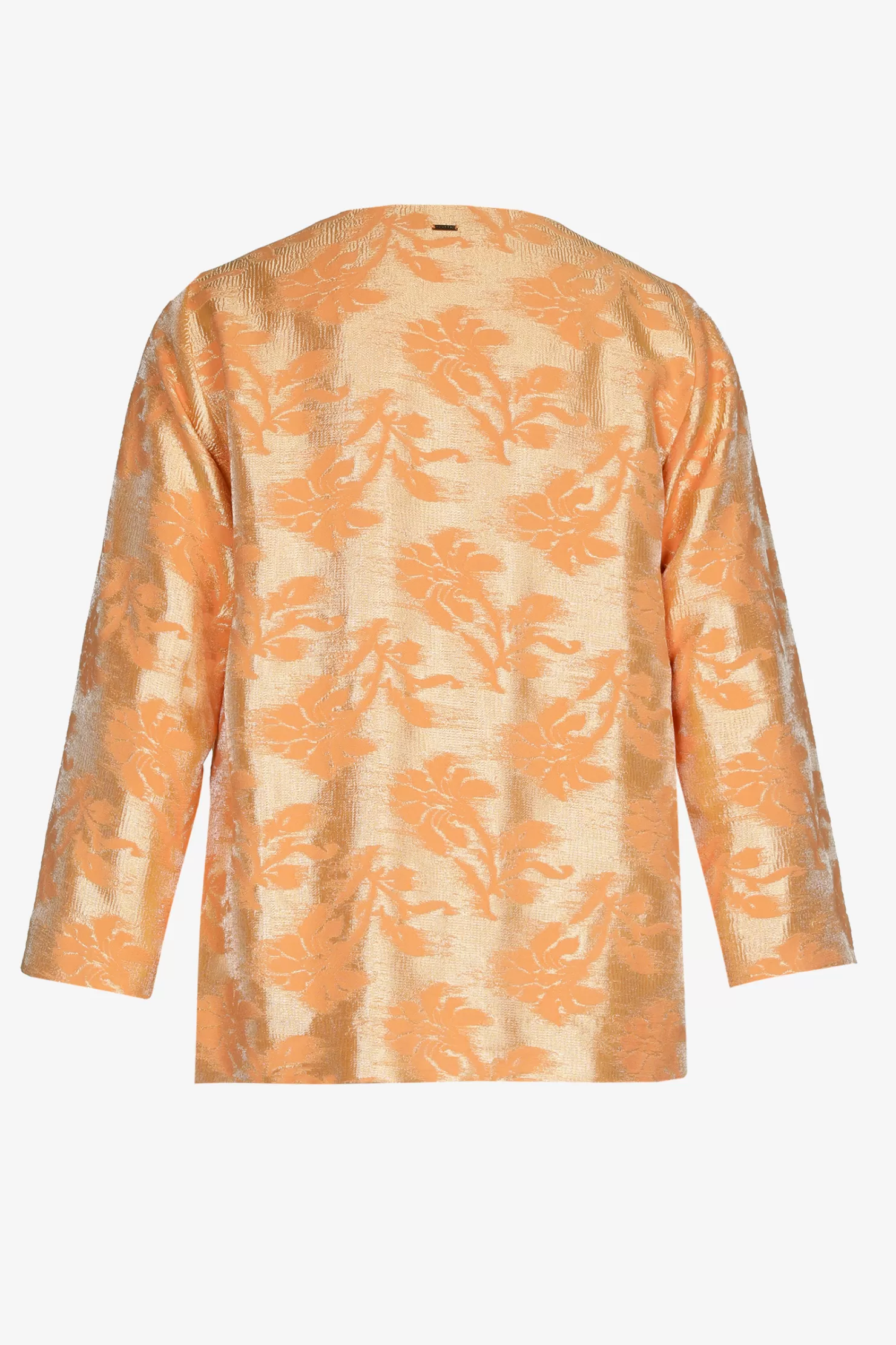 Xandres Jacquardbluse mit Blumenmuster SPICYORANGE New