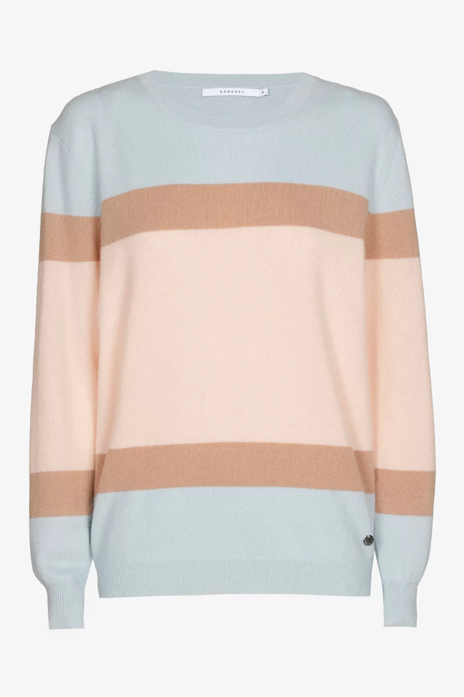 Xandres Kaschmirpullover mit Farbblockmuster WINTERSKY Online