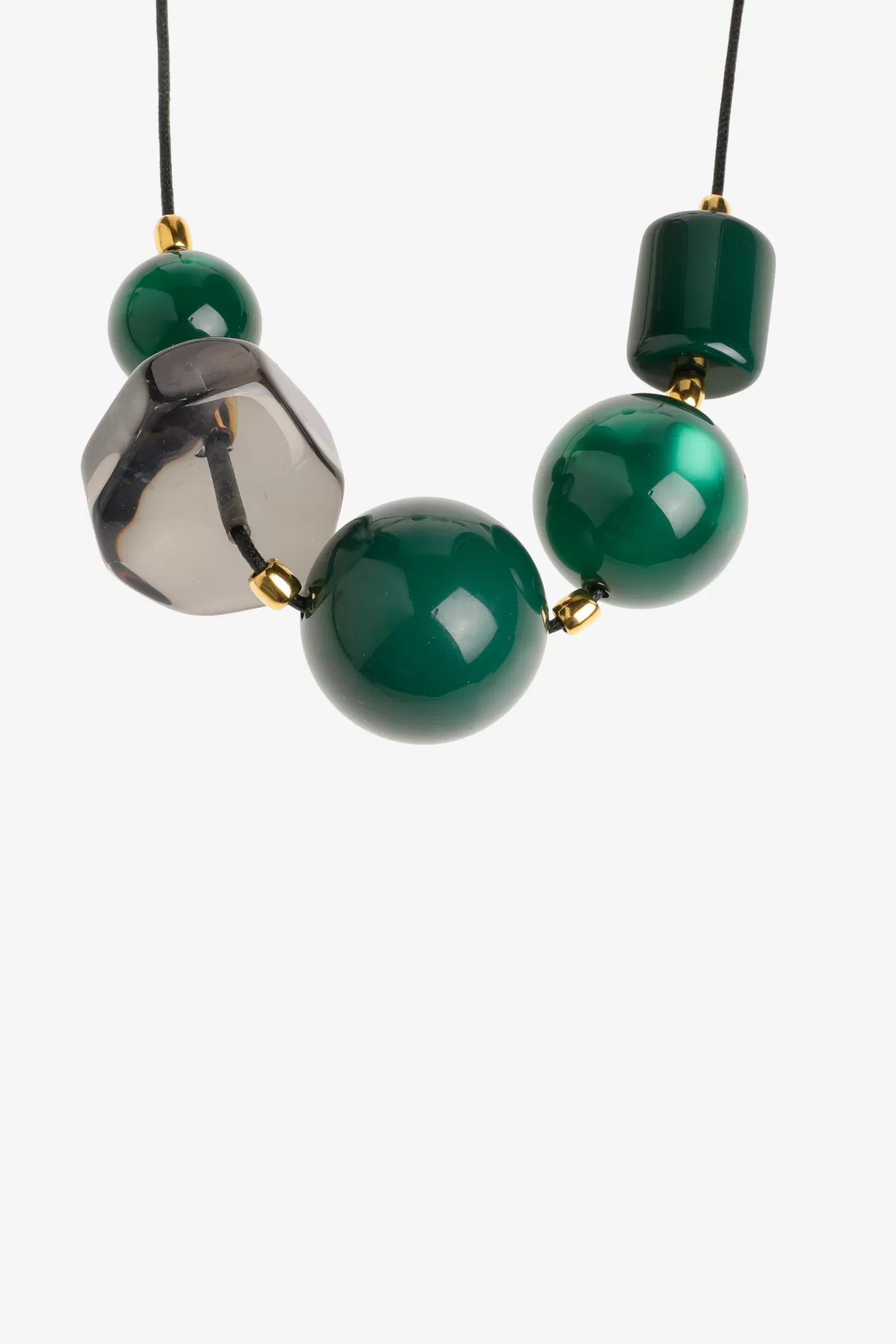 Xandres Kette mit Perlen BOTTLEGREEN Fashion