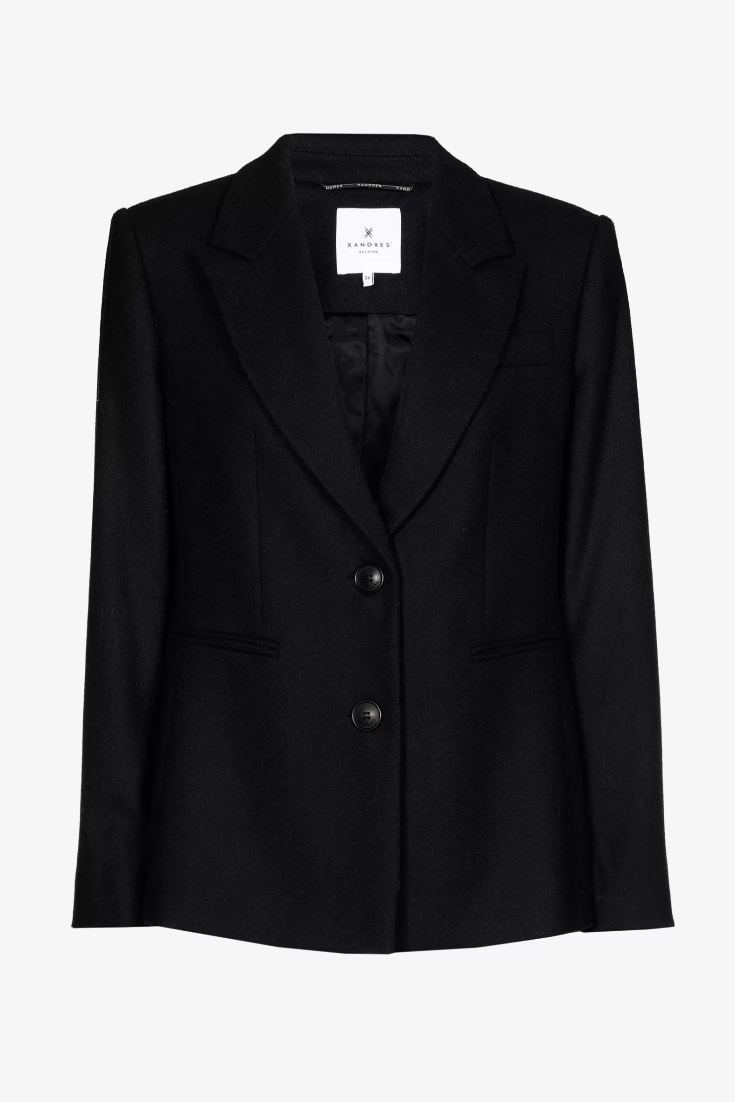 Xandres Klassischer Blazer mit Reverskragen NIGHTFALL Discount