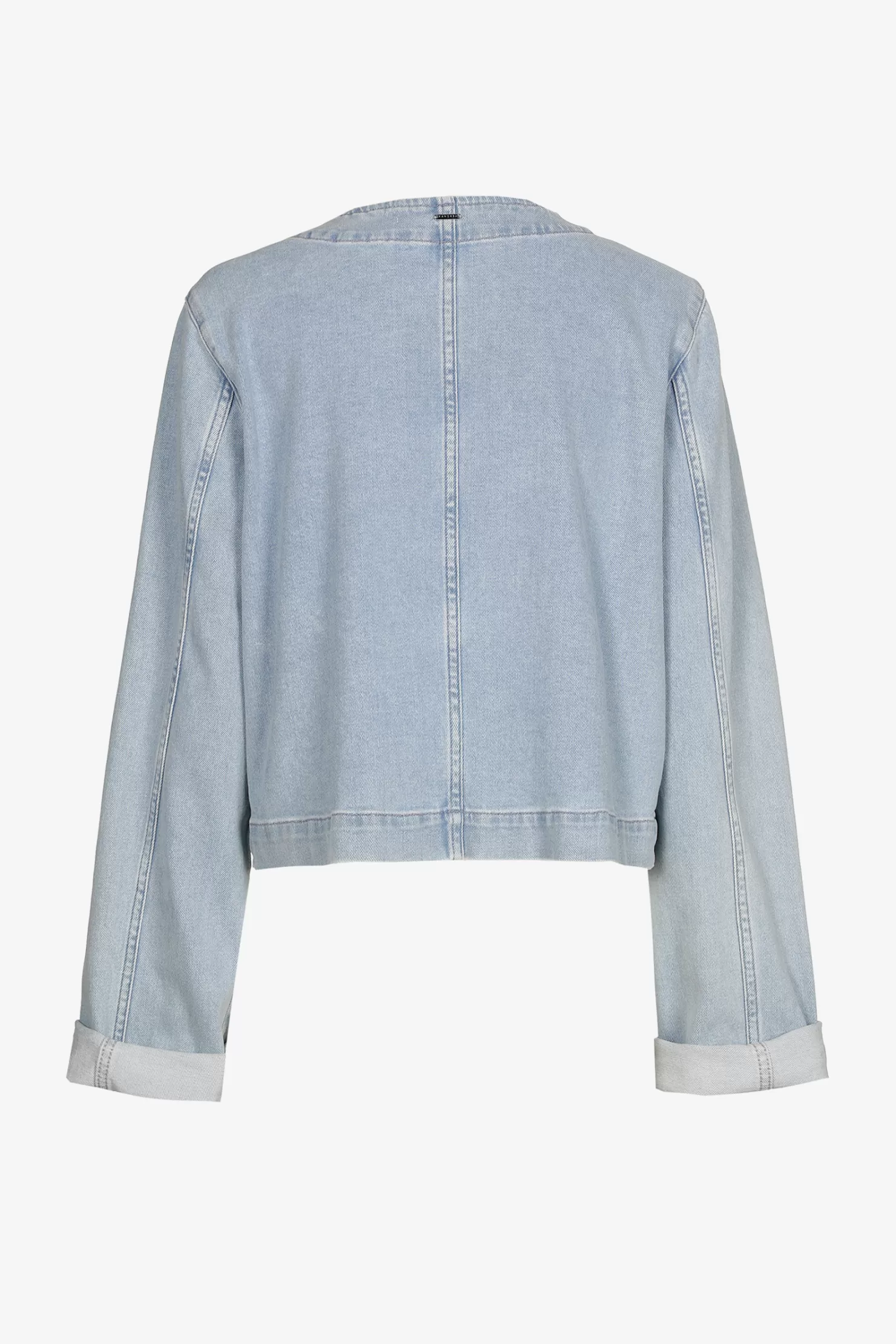 Xandres Kurze Jeansjacke mit Knöpfen BLEACHBLUE Clearance