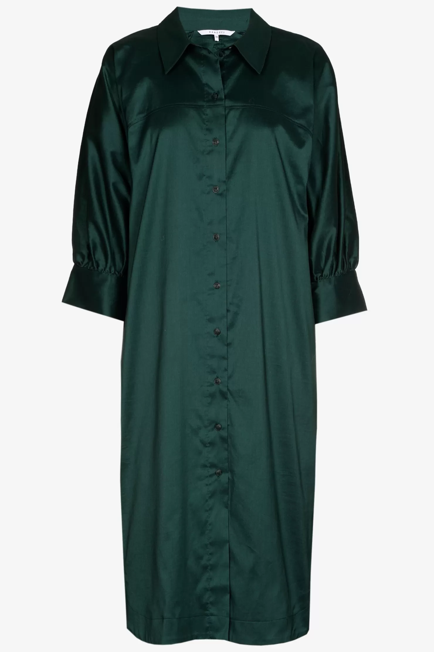 Xandres Langes Blusenkleid BOTTLEGREEN Sale