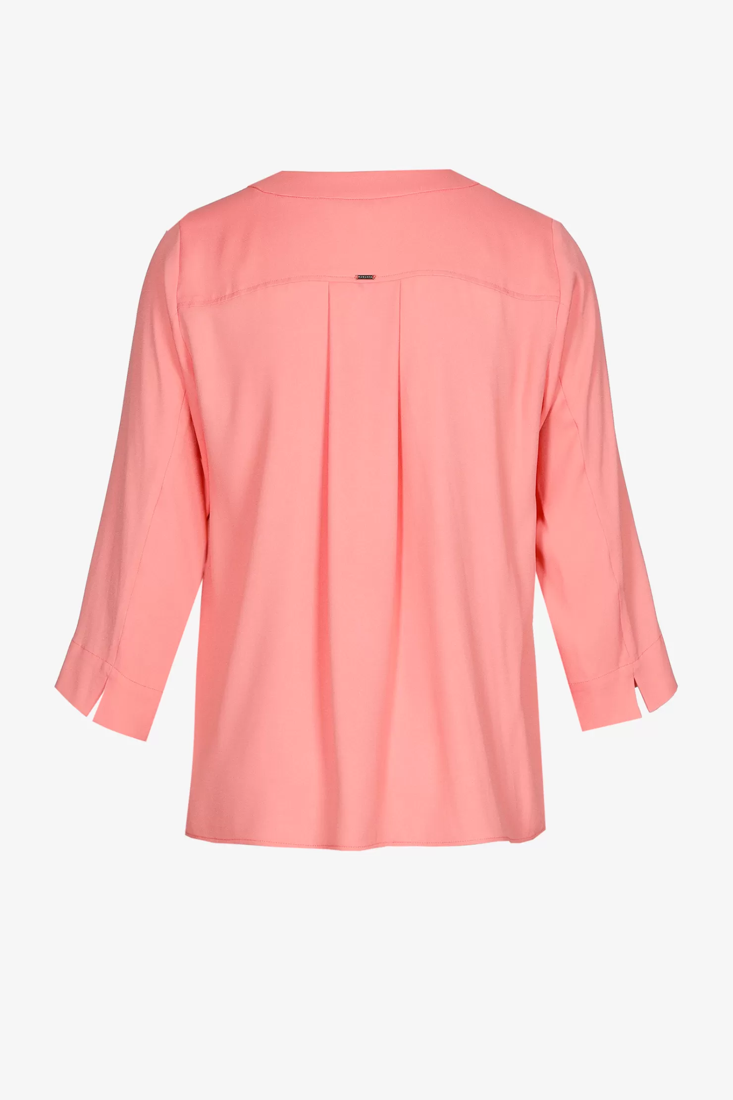 Xandres Locker fallende Bluse mit V-Ausschnitt BUBBLEGUM Flash Sale