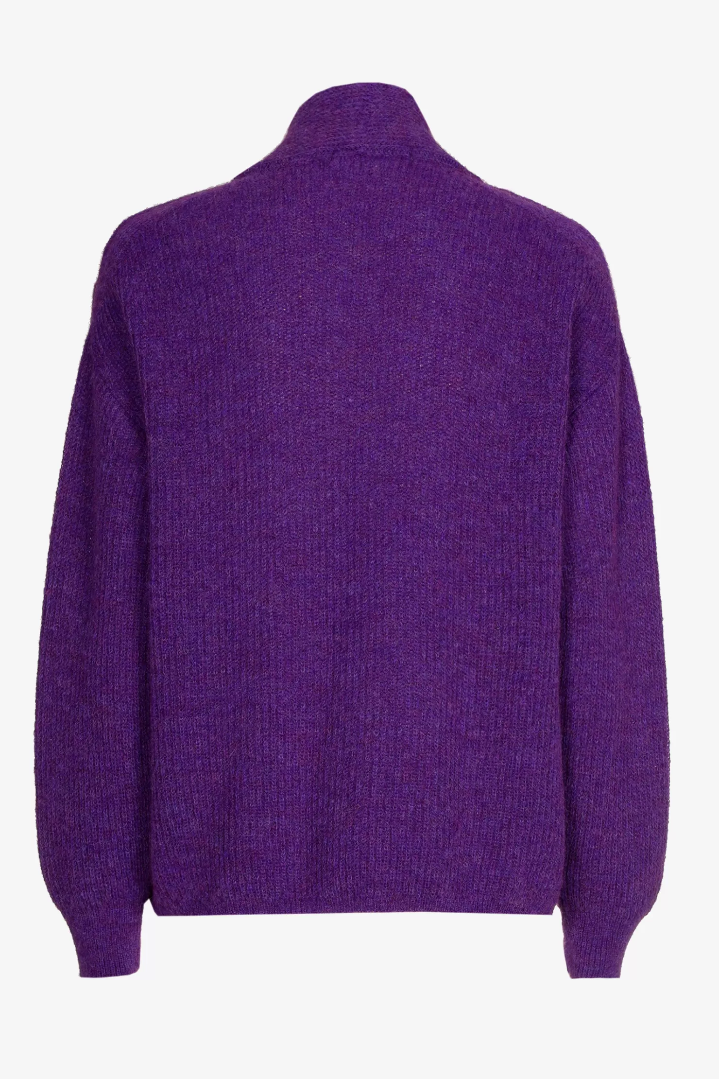 Xandres Luftiger Cardigan mit Perlstich VIBRANTVIOLET Cheap