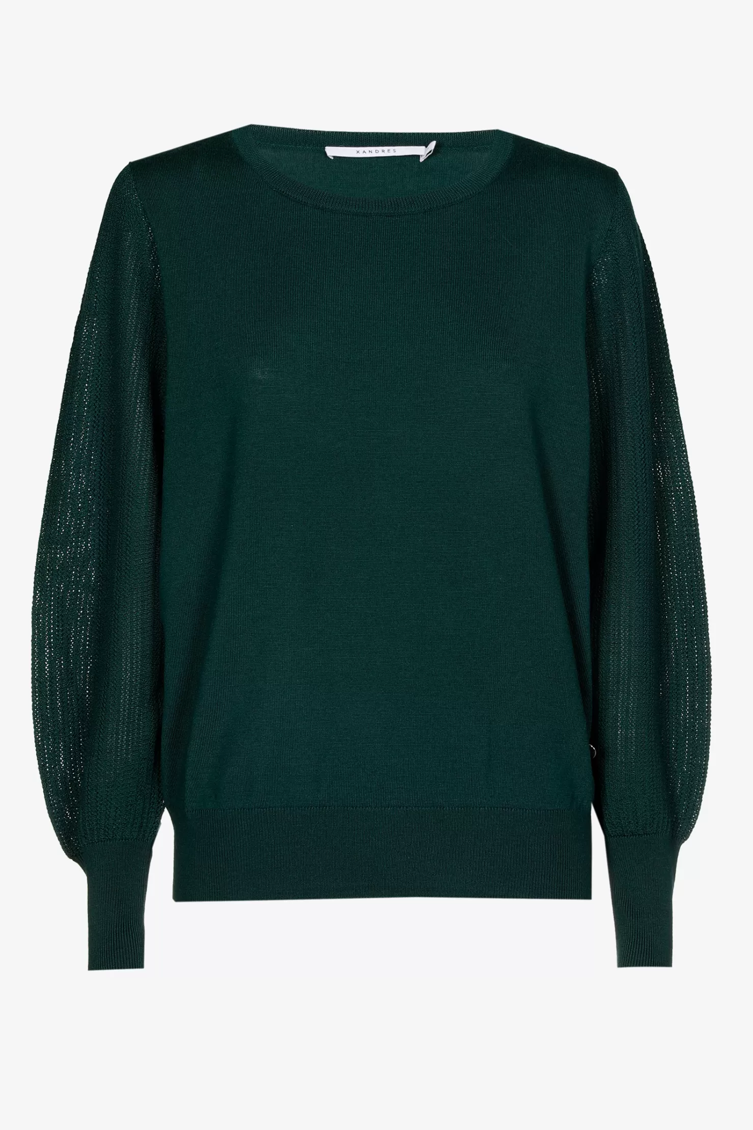 Xandres Pullover aus Merinowolle BOTTLEGREEN Cheap