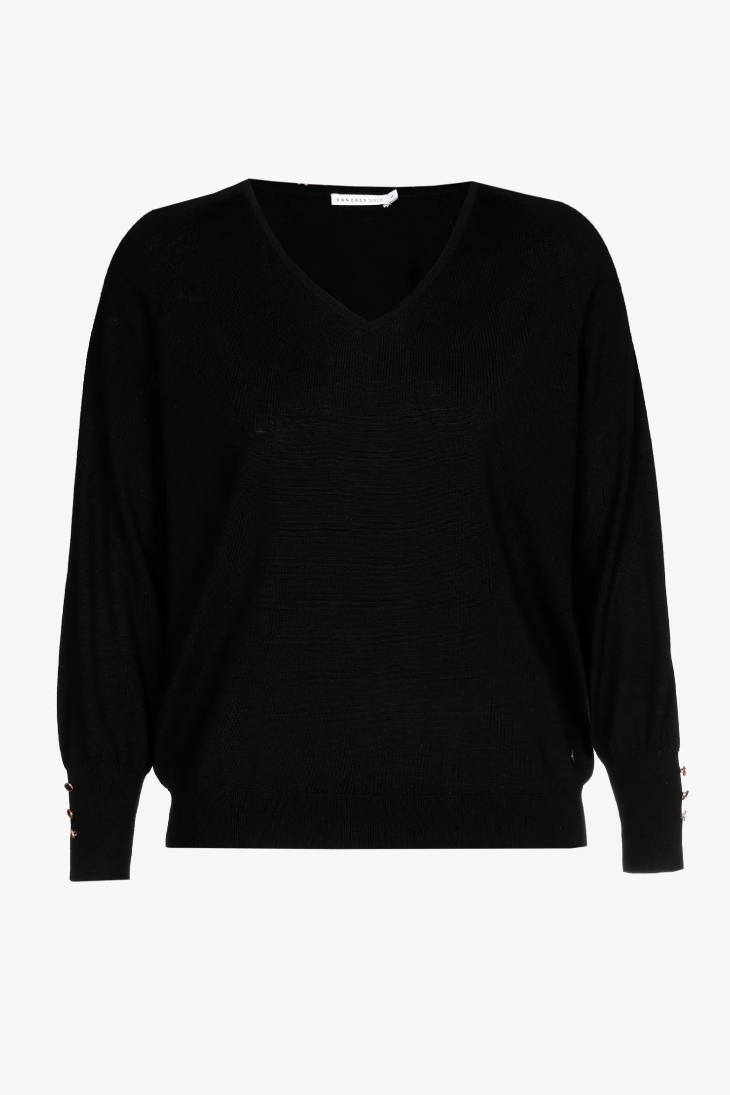 Xandres Pullover aus recycelter Wolle BLACK Flash Sale