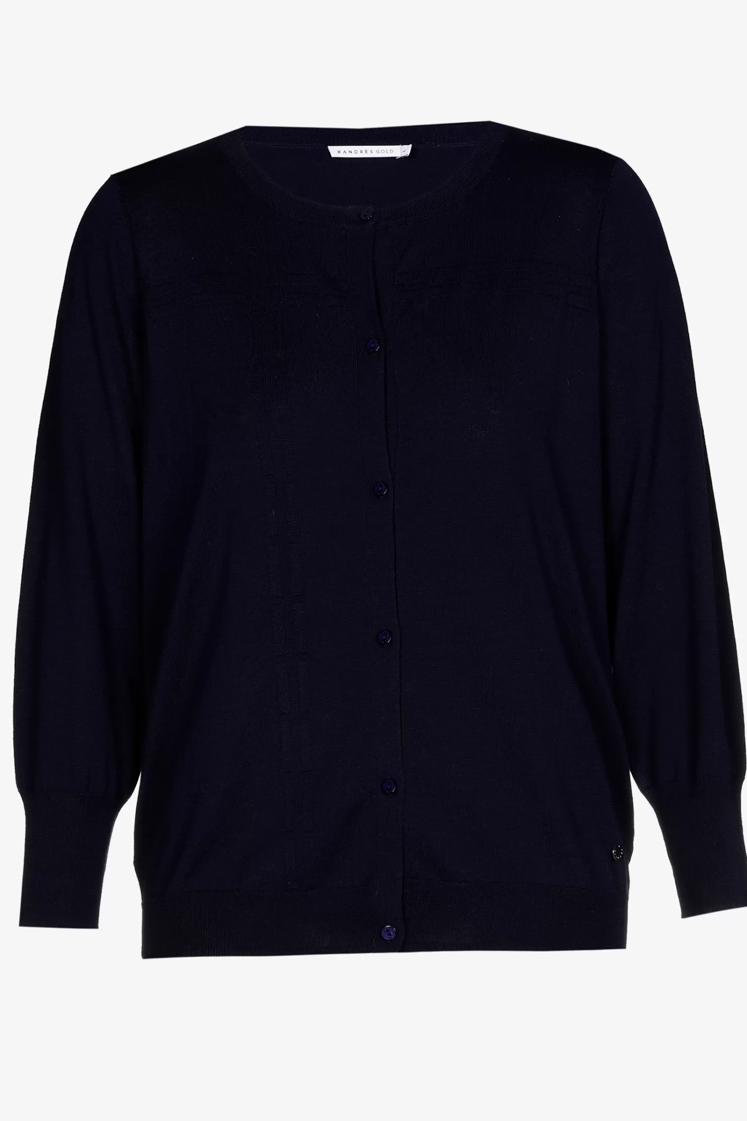 Xandres Pullover aus Seide und Baumwolle NAVY Outlet