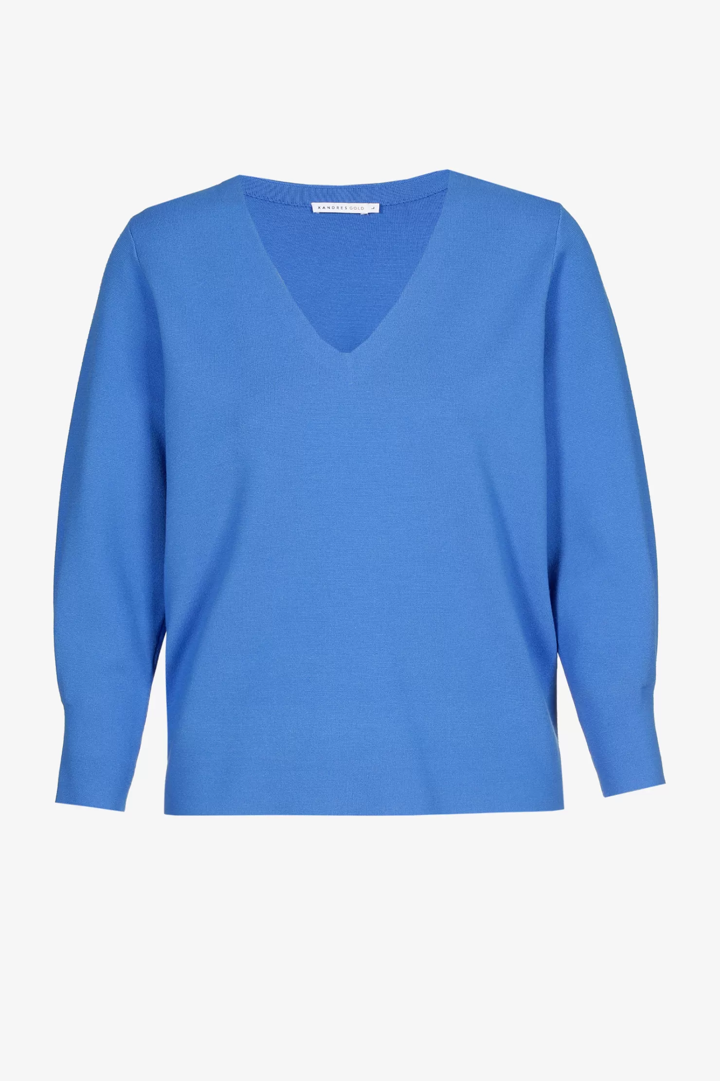 Xandres Pullover aus weichem Milanostrick CORNFLOWERBLUE New