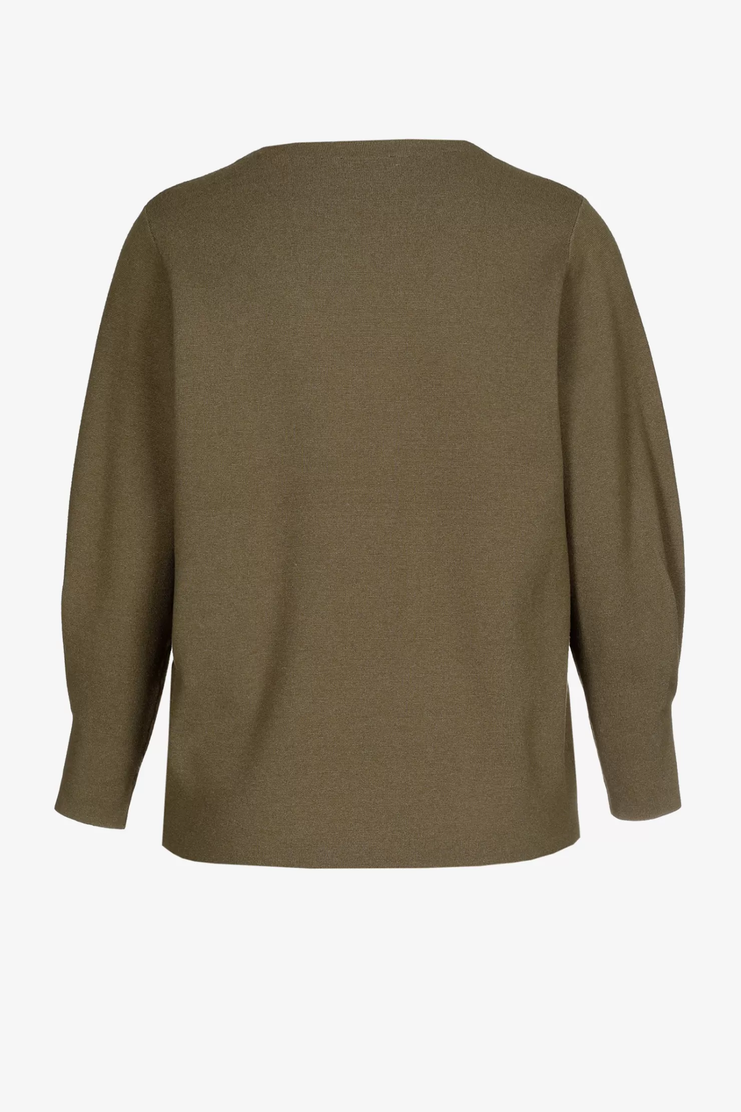 Xandres Pullover aus weichem Milanostrick KHAKI Outlet