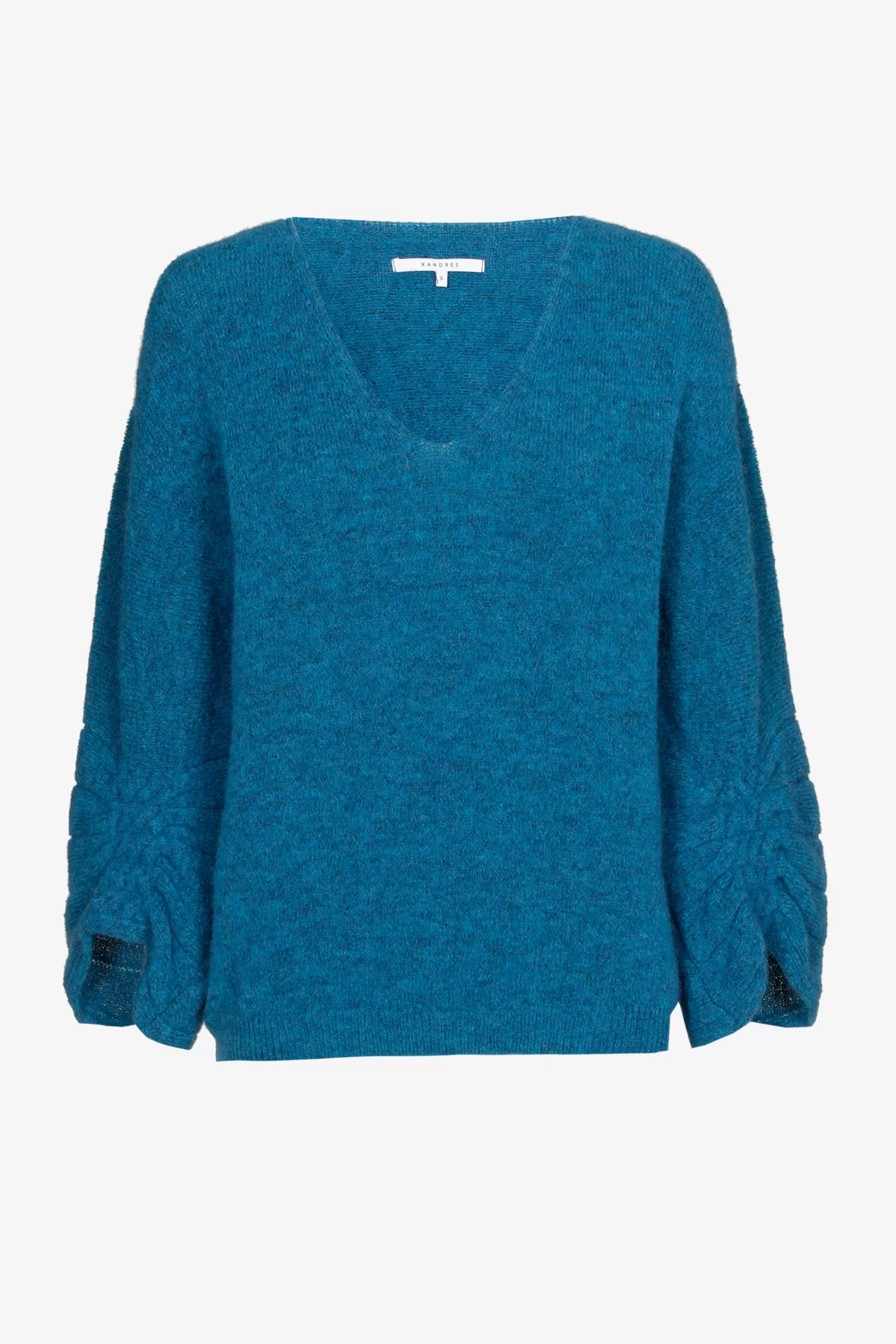 Xandres Pullover mit Alpaka-Anteil AZUREBLUE Cheap