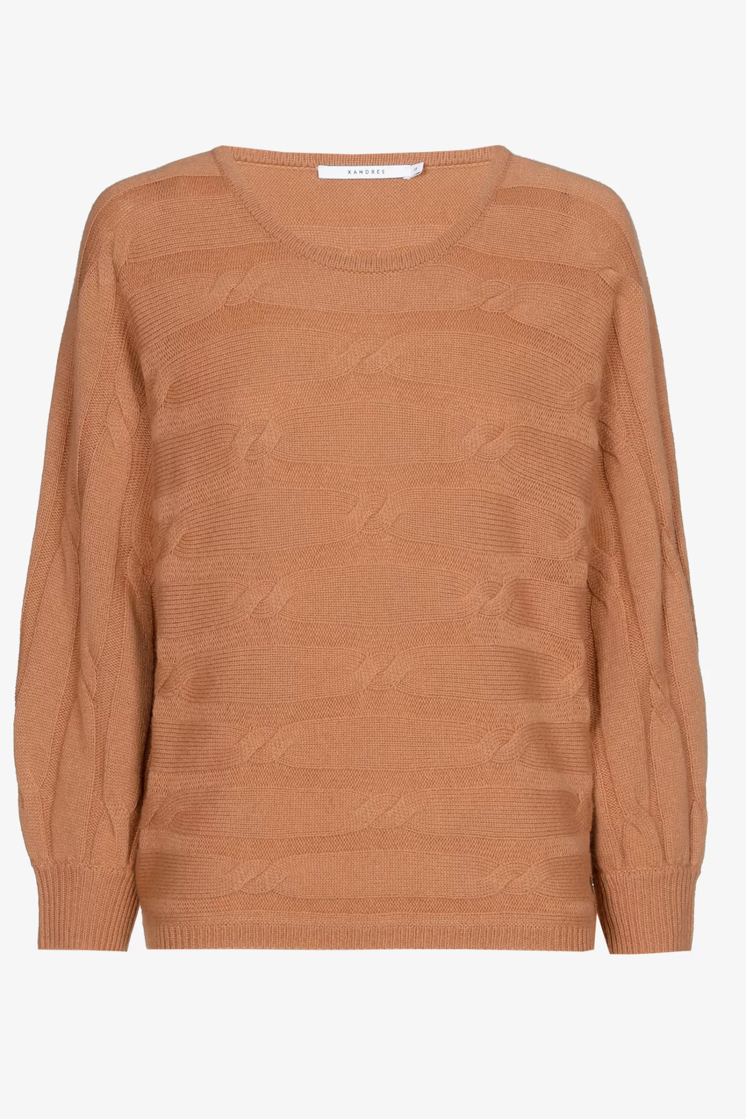 Xandres Pullover mit horizontalem Zopfmuster HAZEL Discount