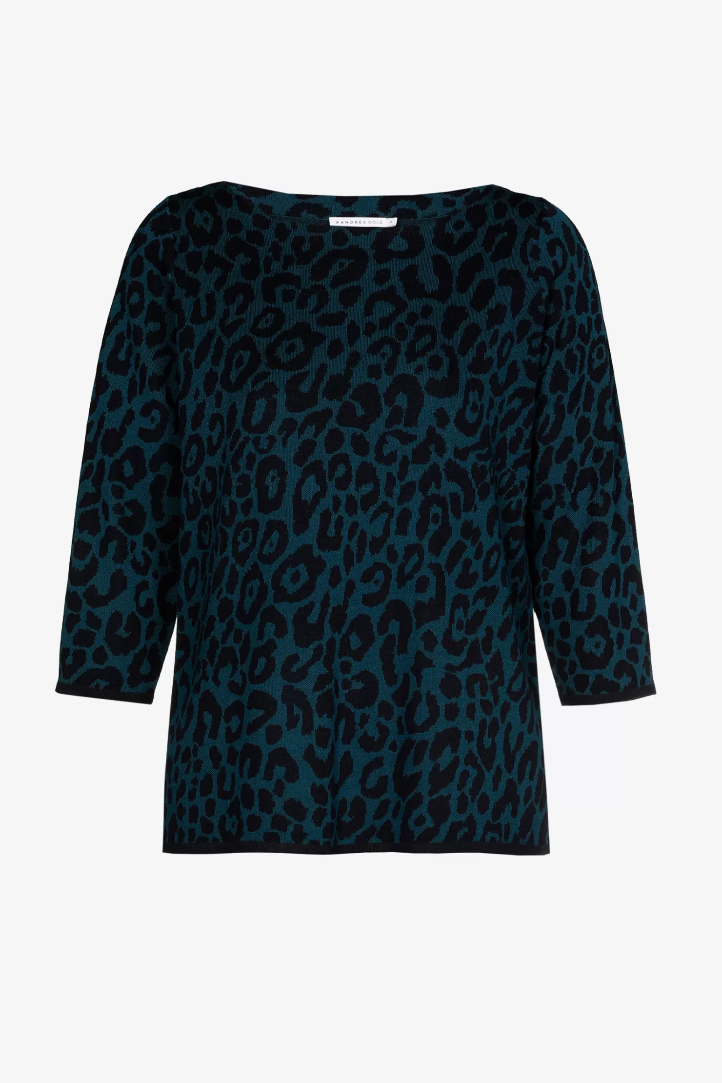 Xandres Pullover mit Leopardenmuster AZUREBLUE Store