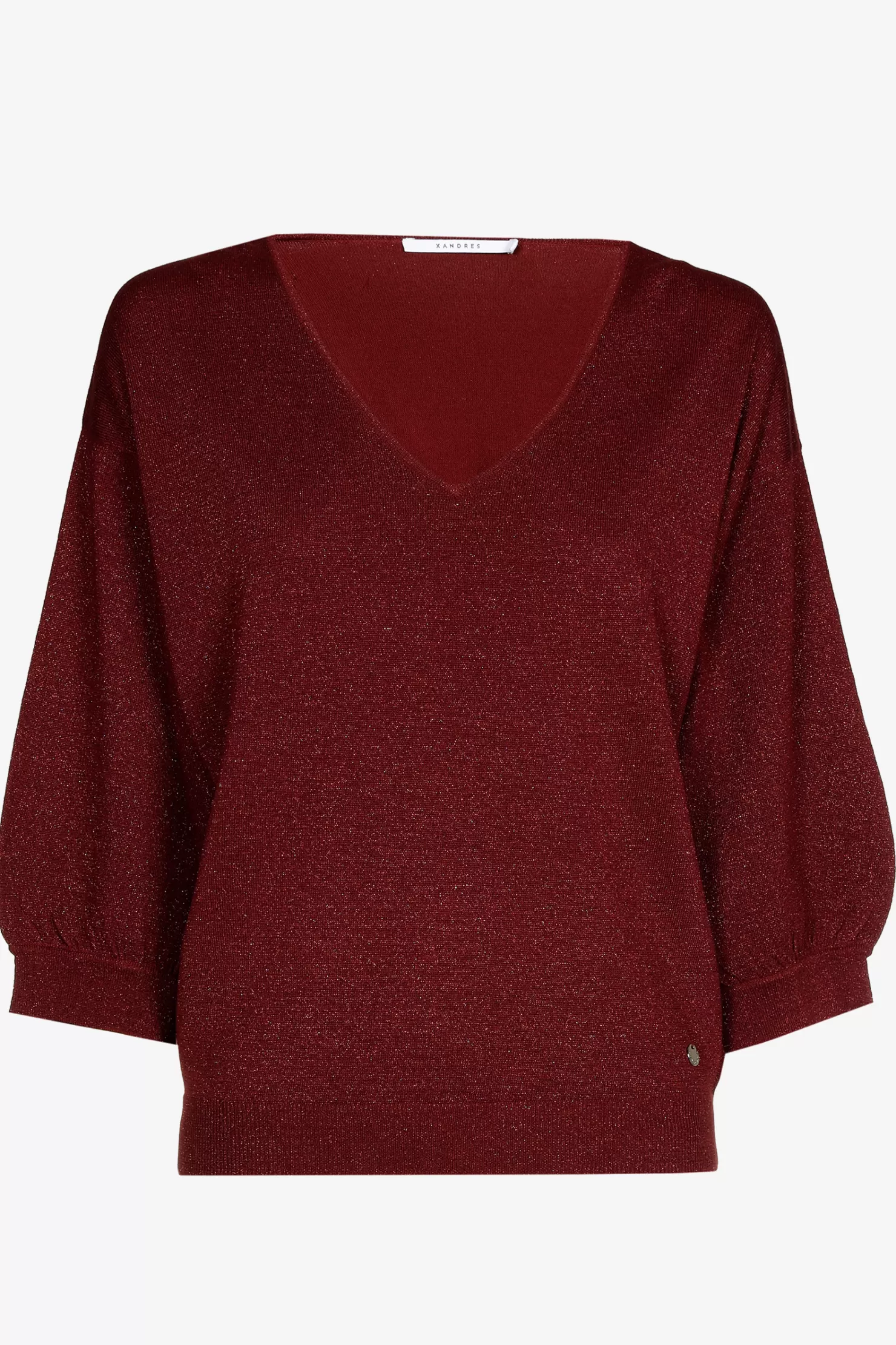 Xandres Pullover mit Lurex RUBYWINE Flash Sale