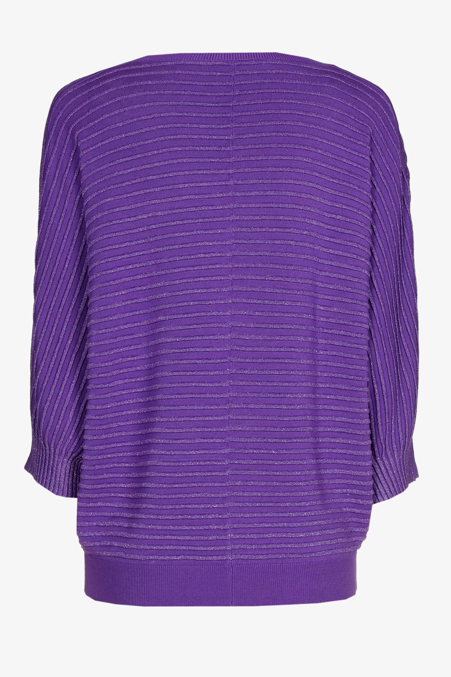 Xandres Pullover mit Lurex und Fantasiemuster VIBRANTVIOLET Outlet