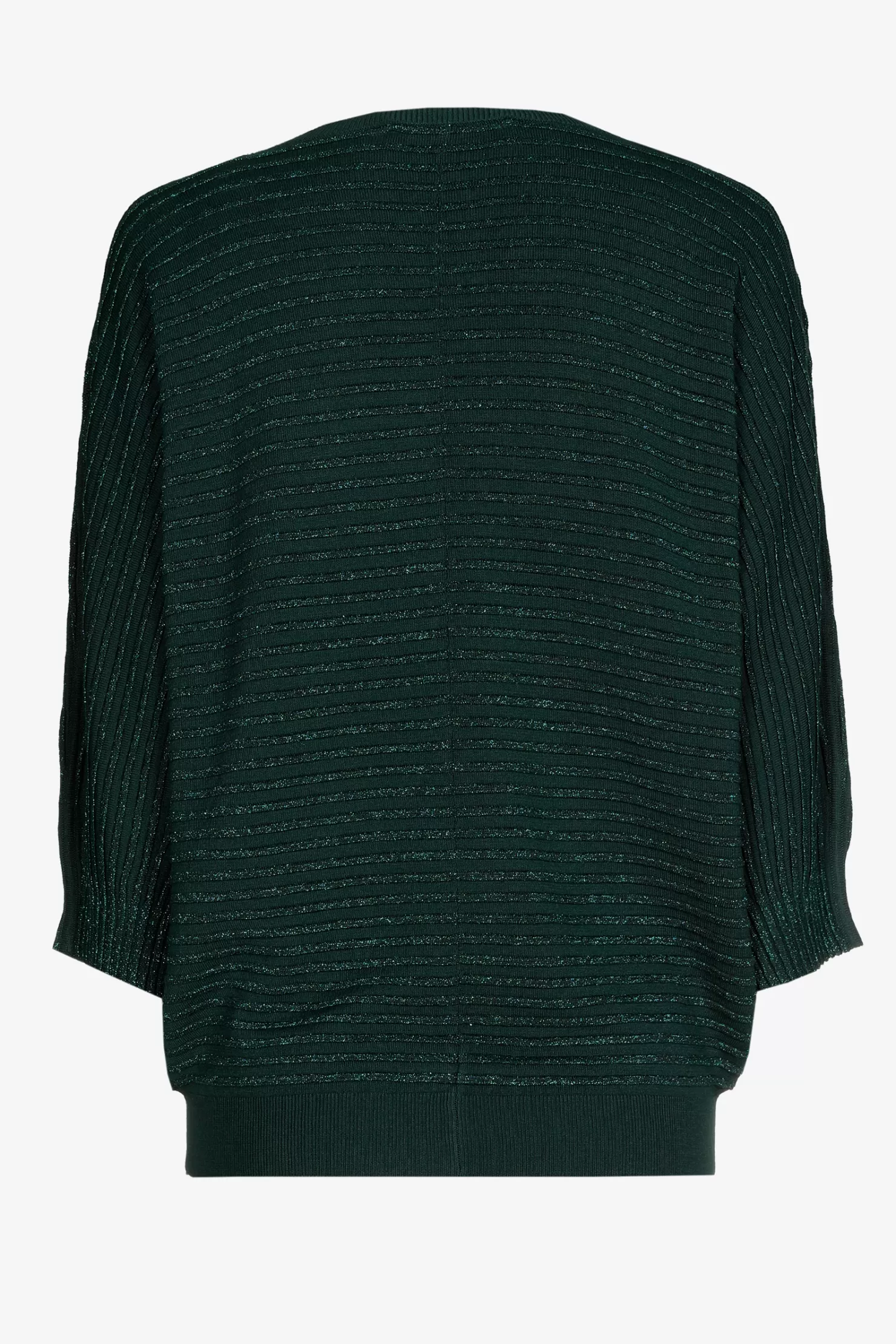 Xandres Pullover mit Lurex und Fantasiemuster BOTTLEGREEN Clearance