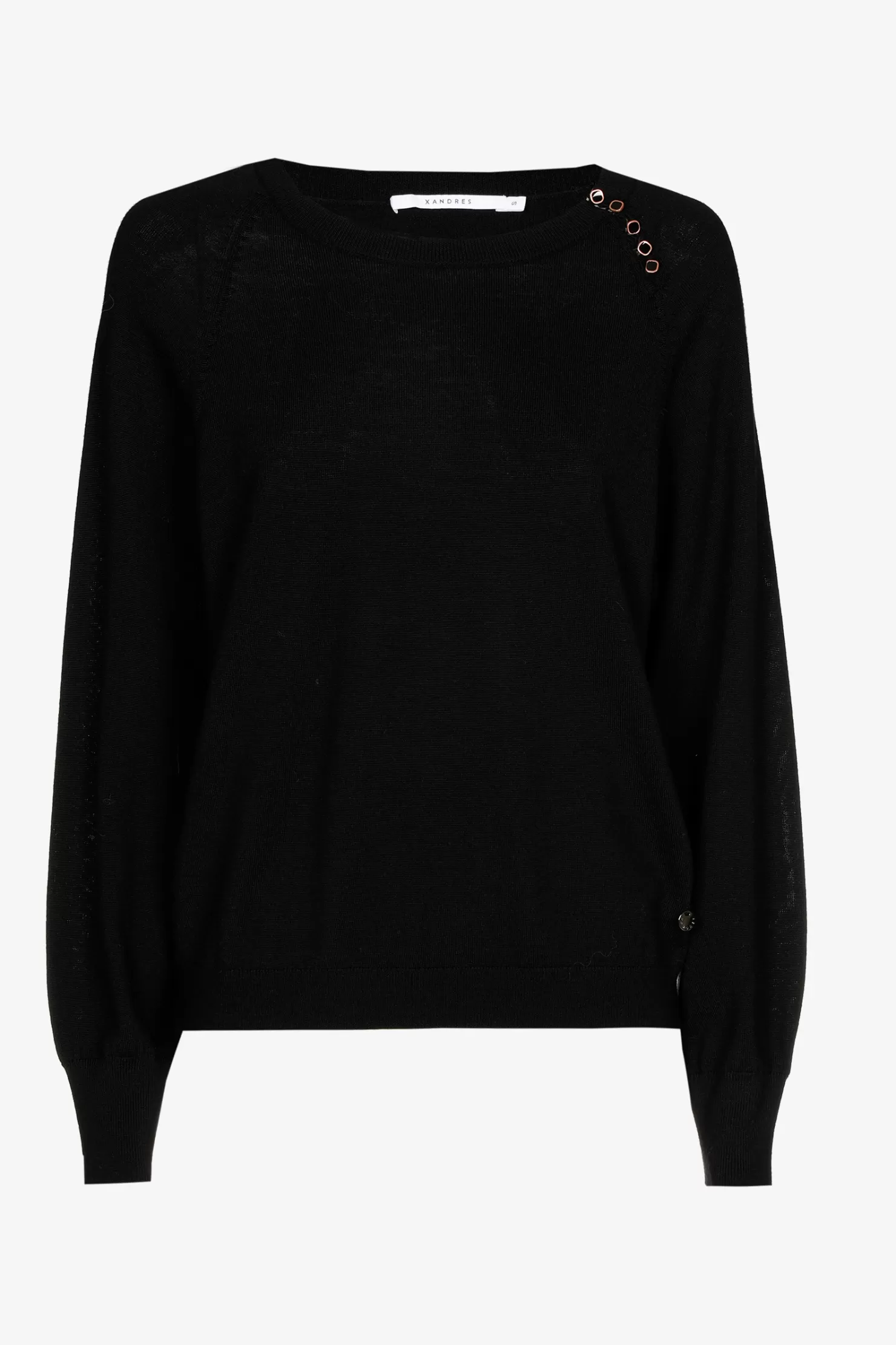 Xandres Pullover mit Raglanärmeln BLACK Sale