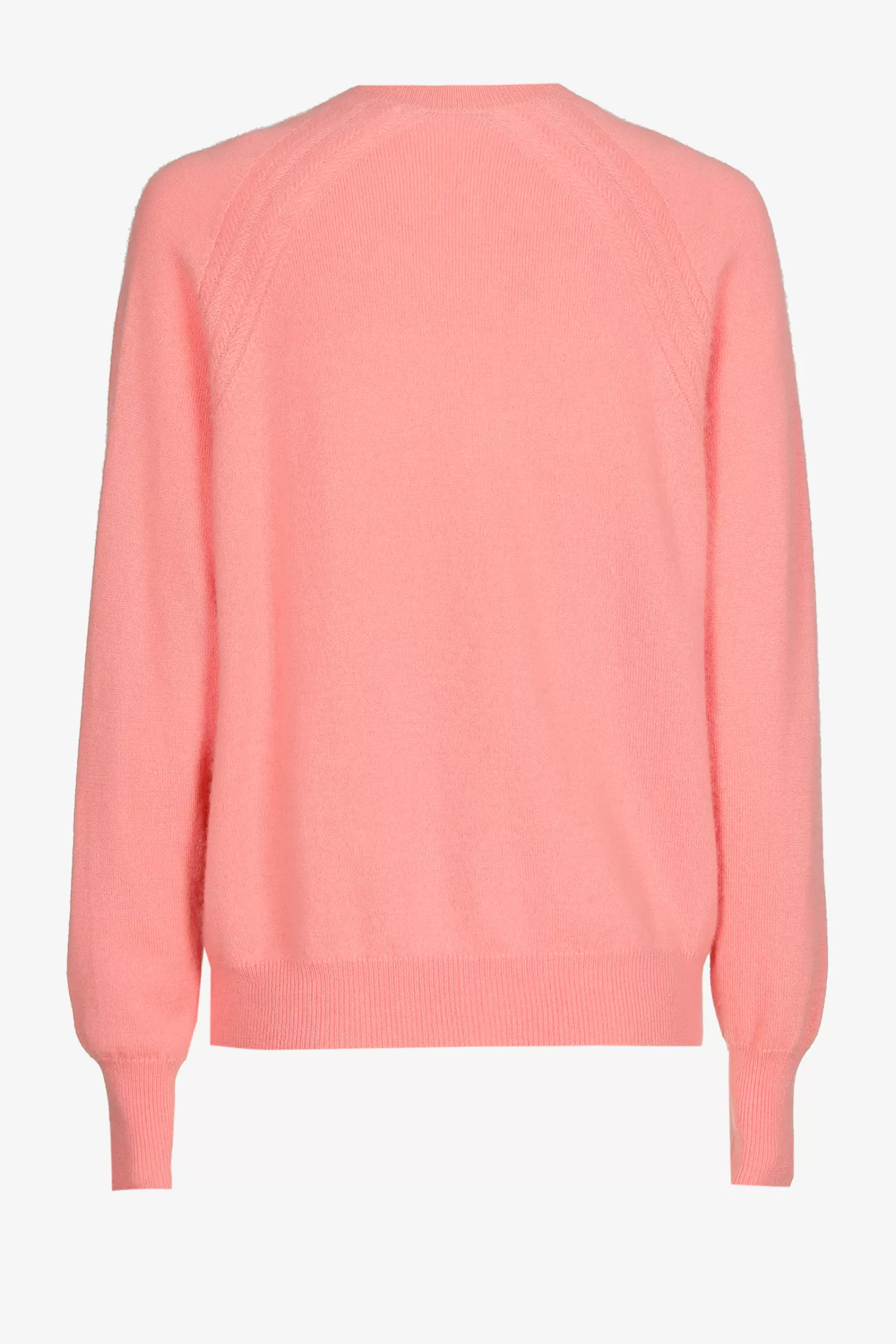 Xandres Pullover mit V-Ausschnitt aus Kaschmir BUBBLEGUM Clearance