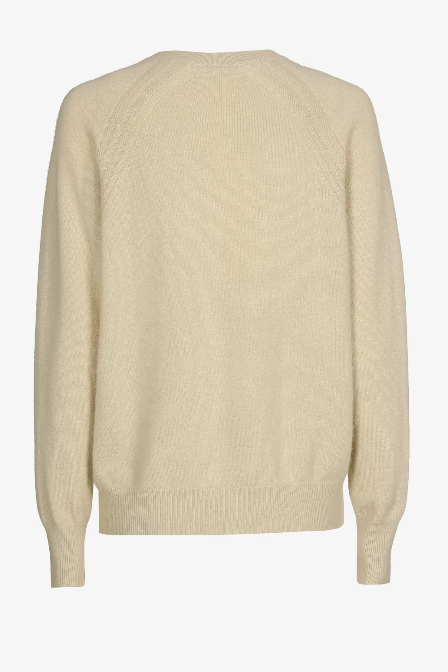 Xandres Pullover mit V-Ausschnitt aus Kaschmir TAUPE Shop