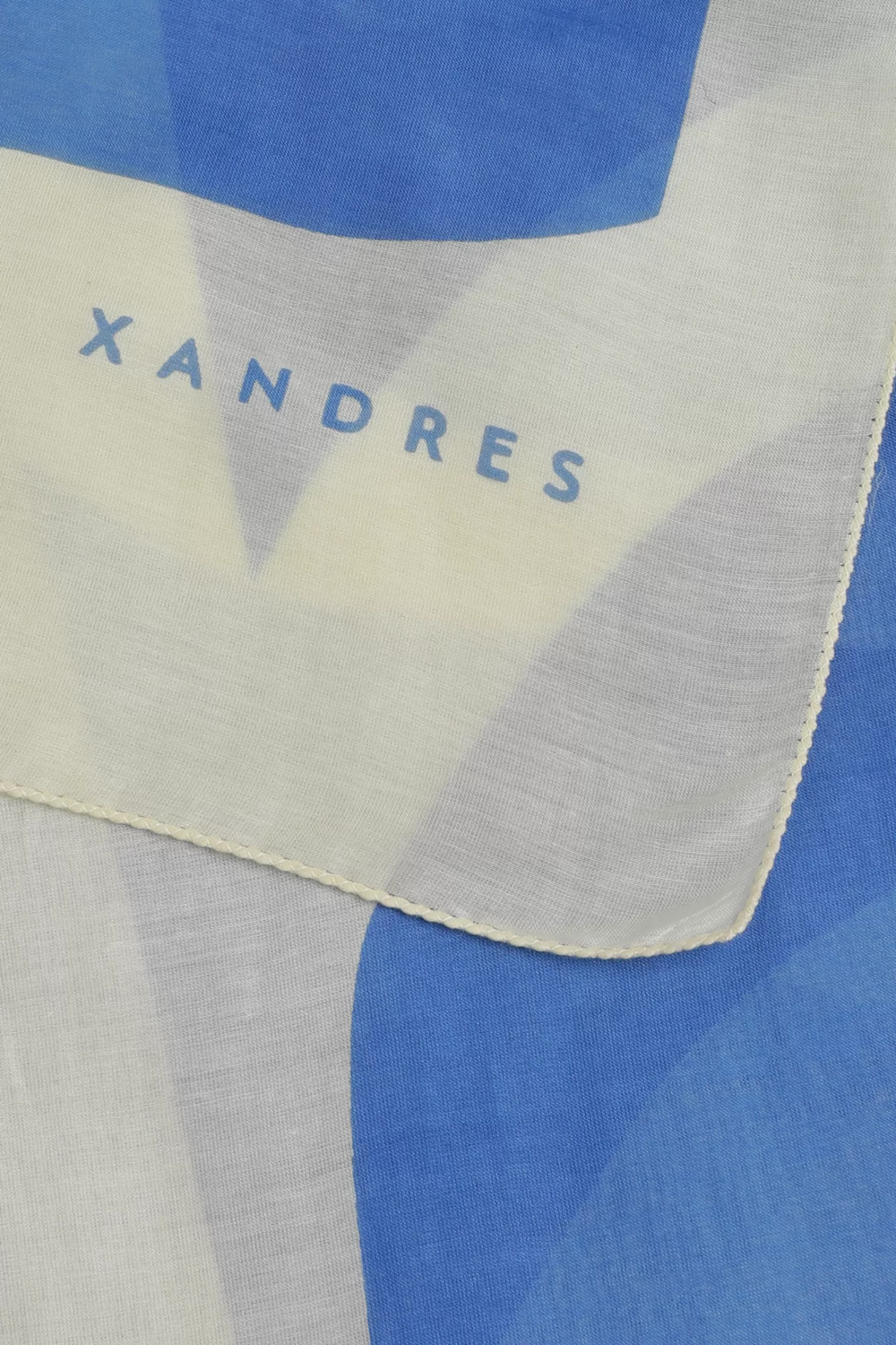 Xandres Schal mit Grafikmotiv CORNFLOWERBLUE Discount