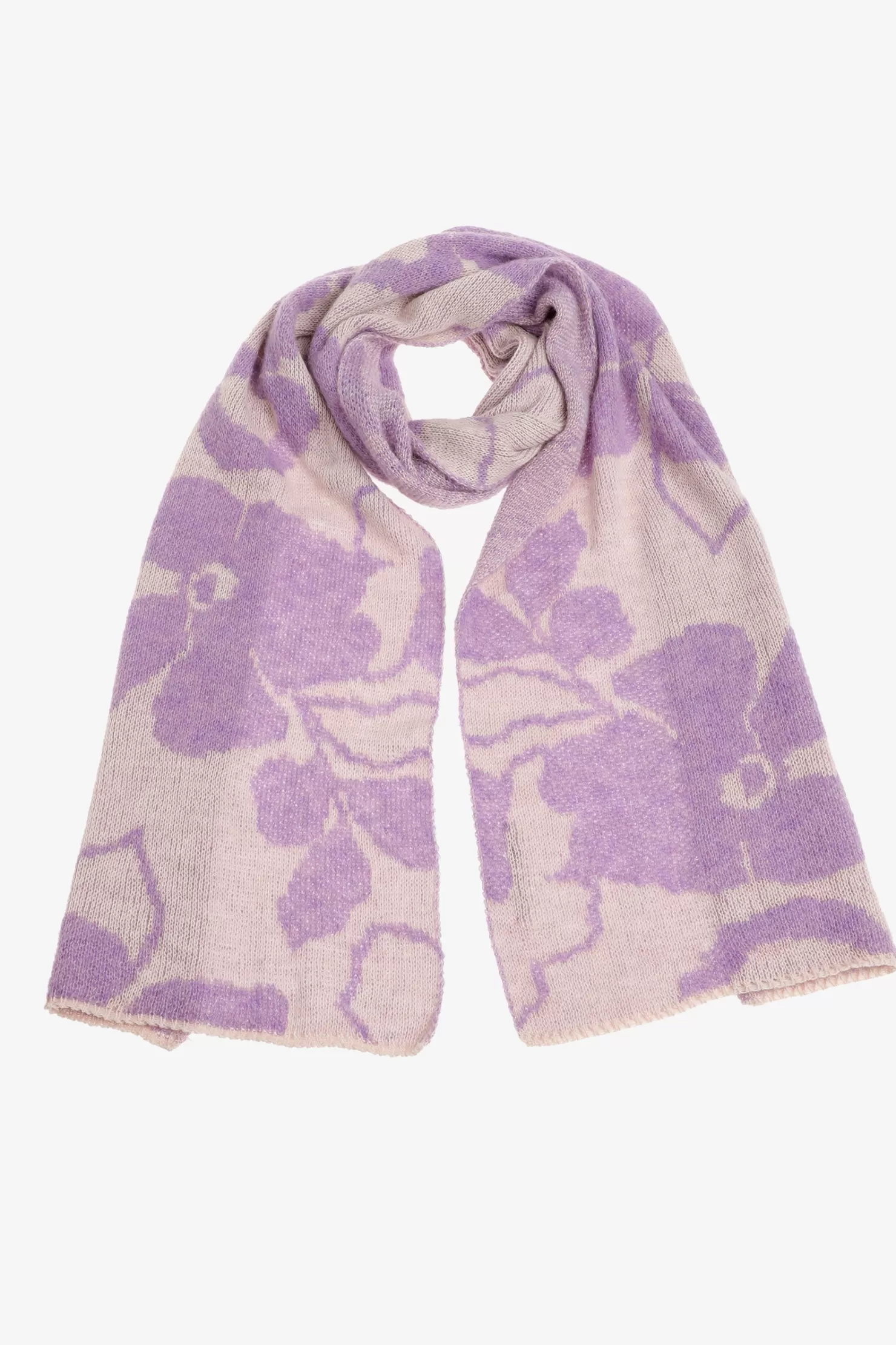 Xandres Schal mit Jacquard-Strick DUSTYROSE Outlet