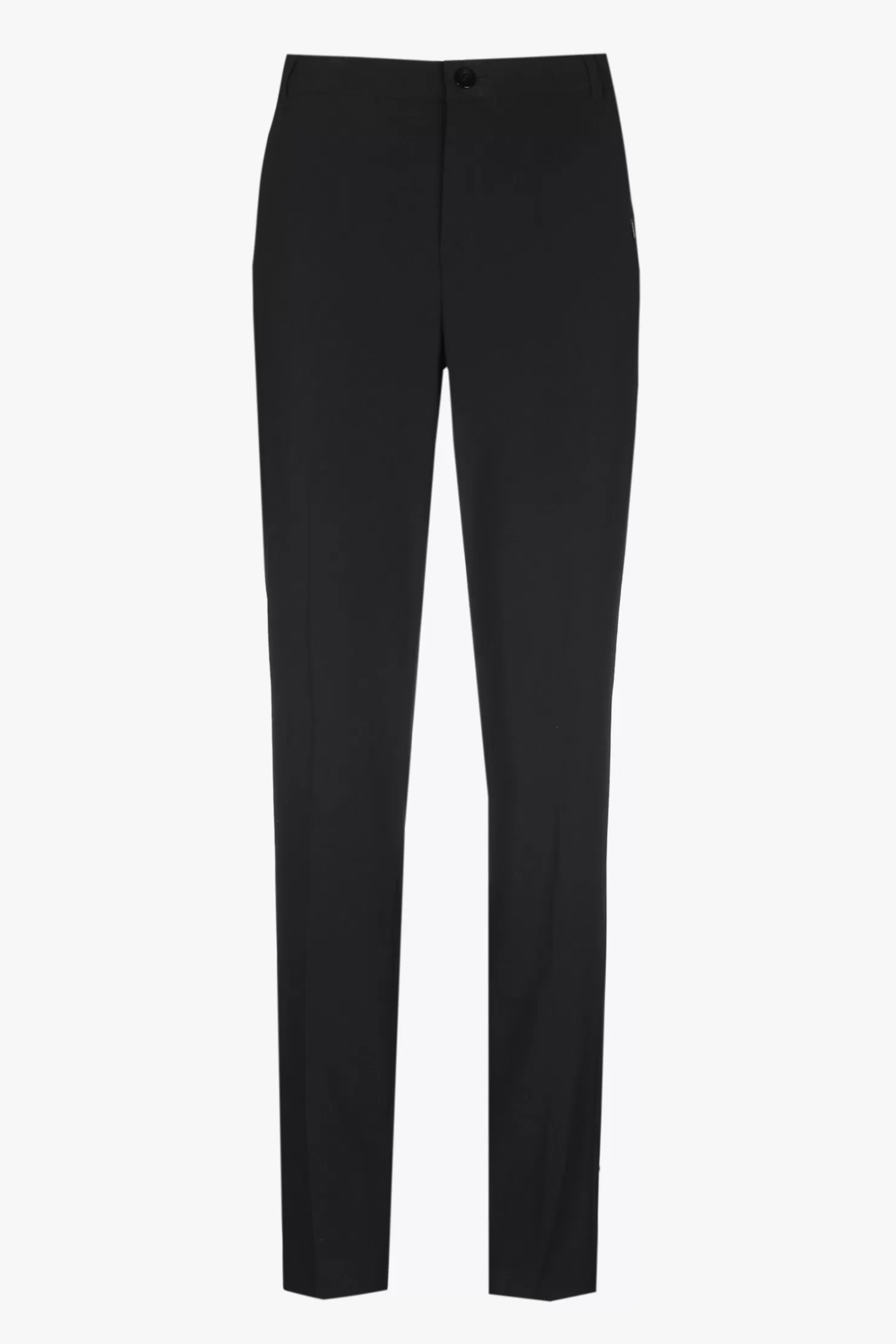 Xandres Schwarze, knitterfreie Chino Hose BLACK Outlet