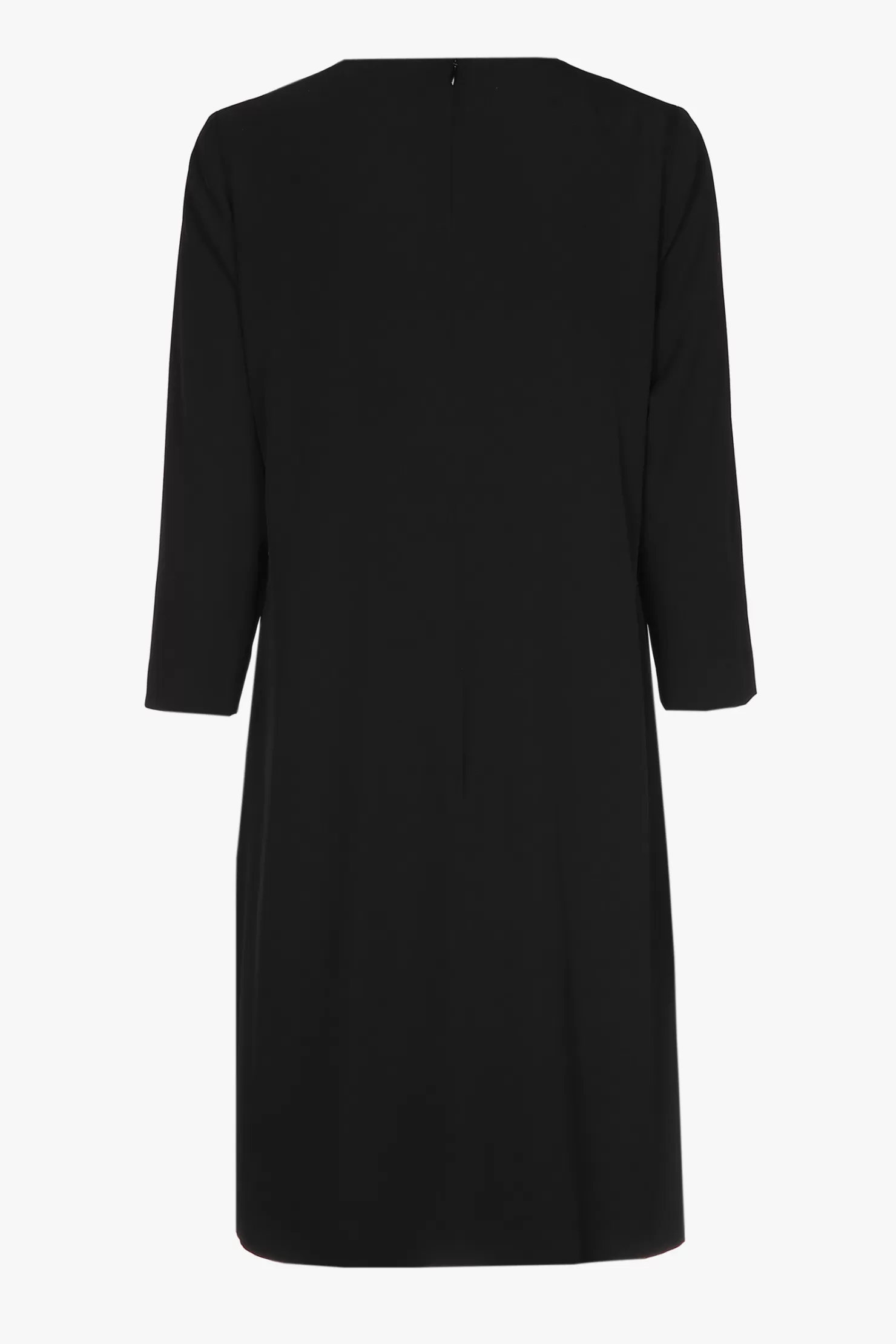 Xandres Schwarzes Kleid in A-Linie mit V-Ausschnitt BLACK Fashion