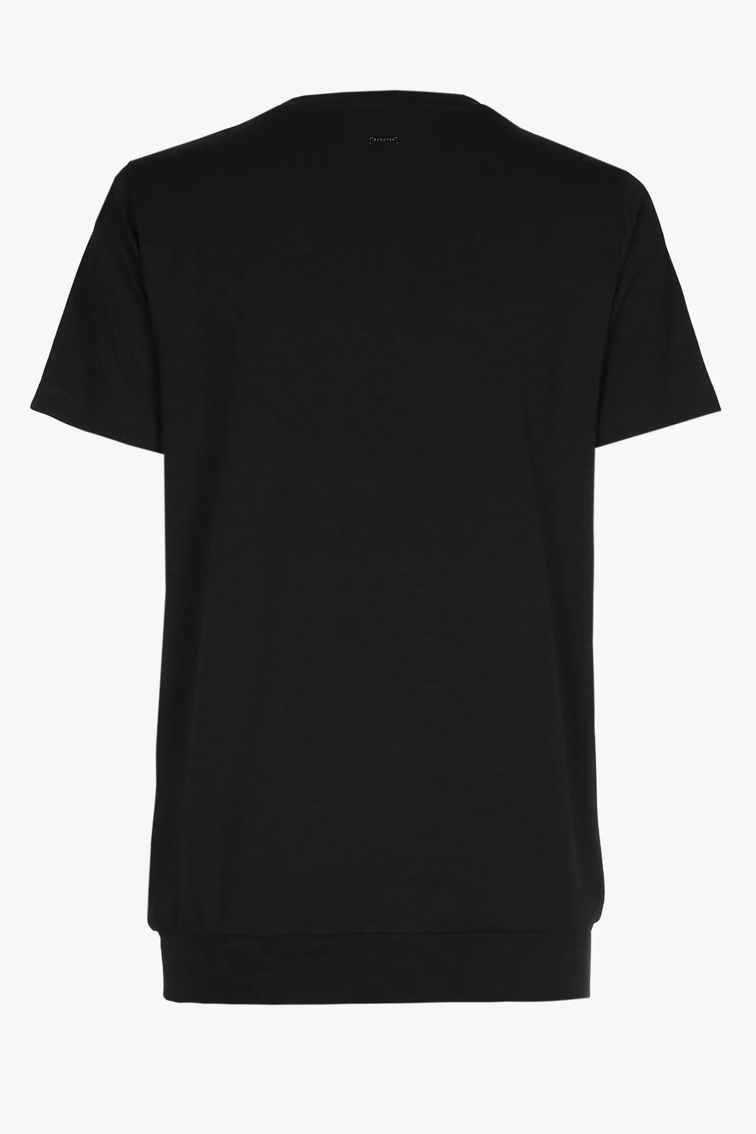 Xandres Schwarzes T-Shirt mit V-Ausschnitt. BLACK Best Sale