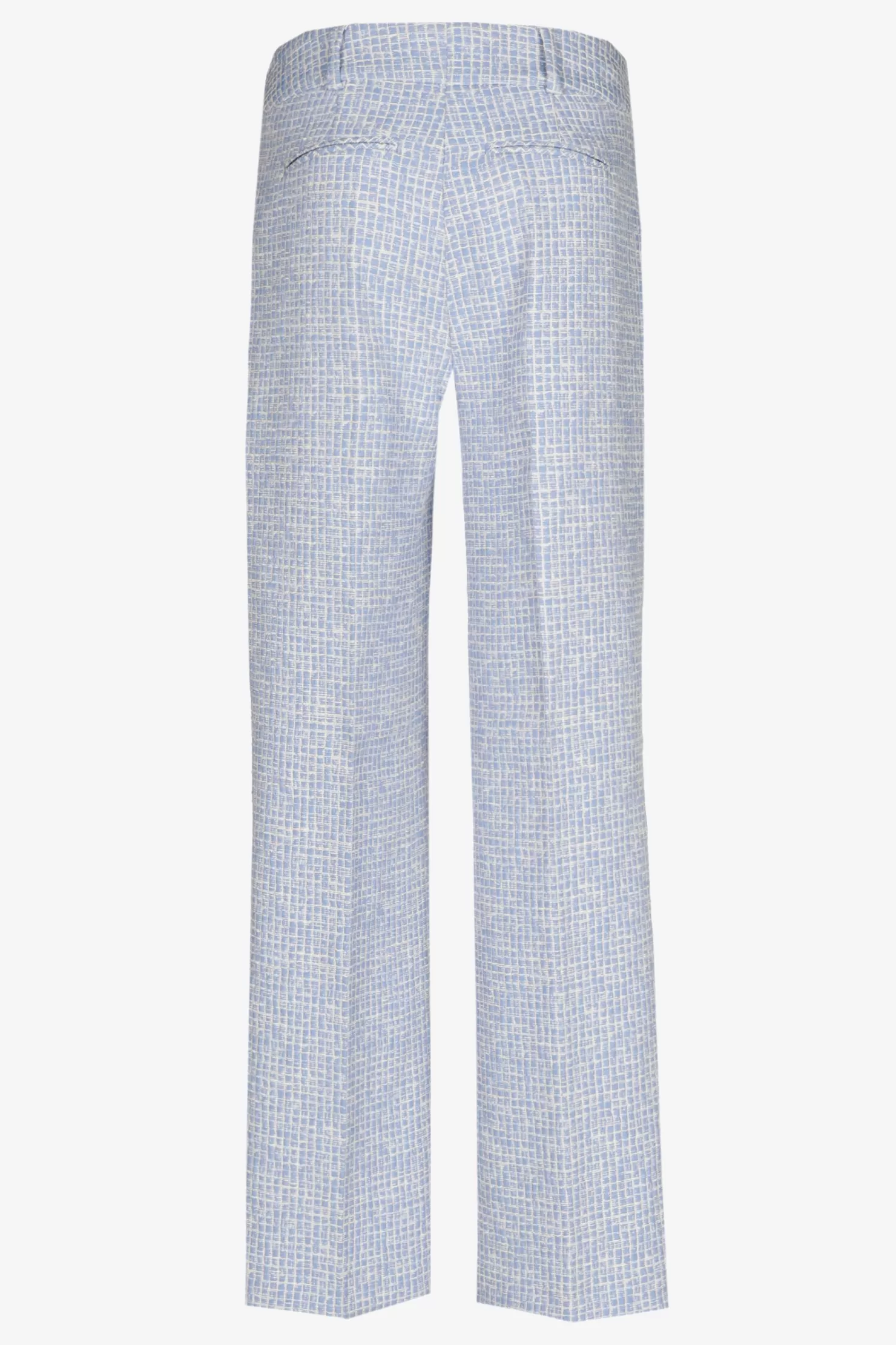 Xandres Seersucker-Hose mit Struktur CORNFLOWERBLUE Hot