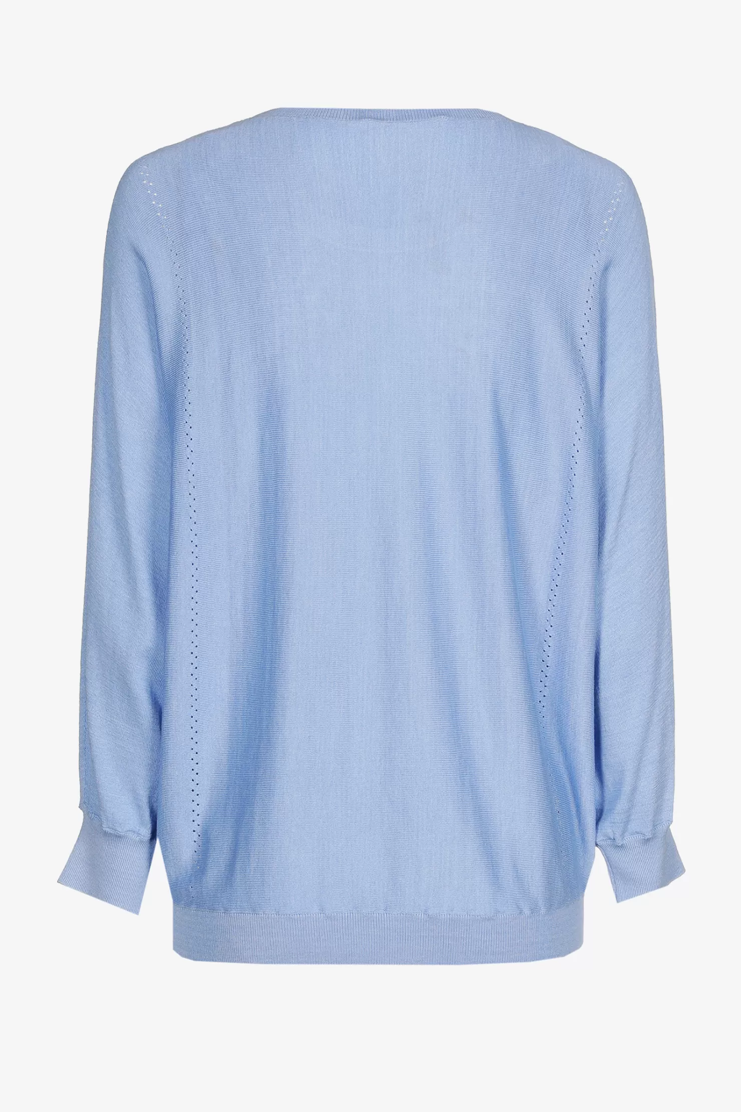 Xandres Sommerlicher Pullover mit Seidenanteil SHIRTINGBLUE Flash Sale