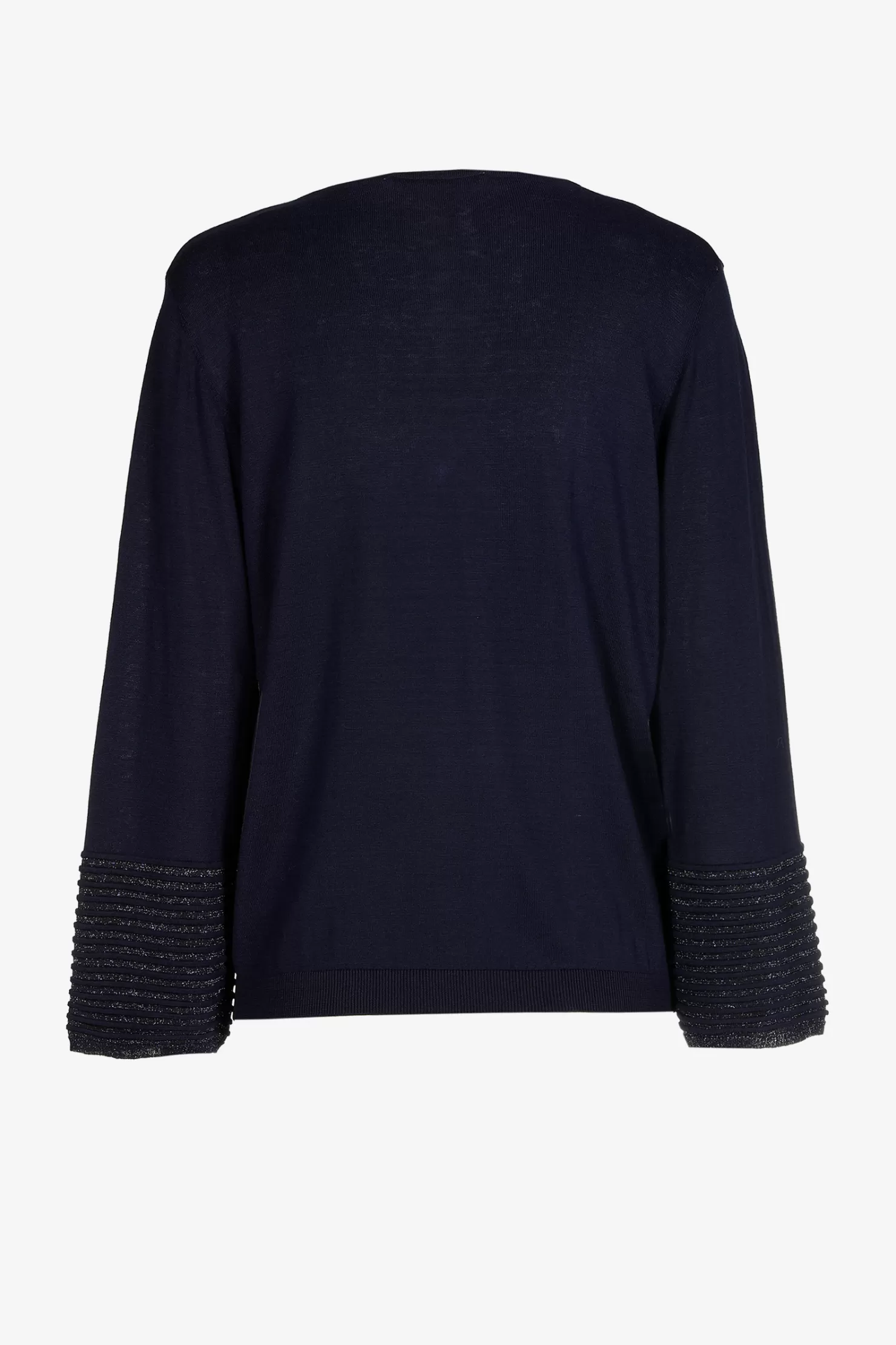 Xandres Sommerlicher Pullover mit Seidenanteil und Lurex NAVY Best