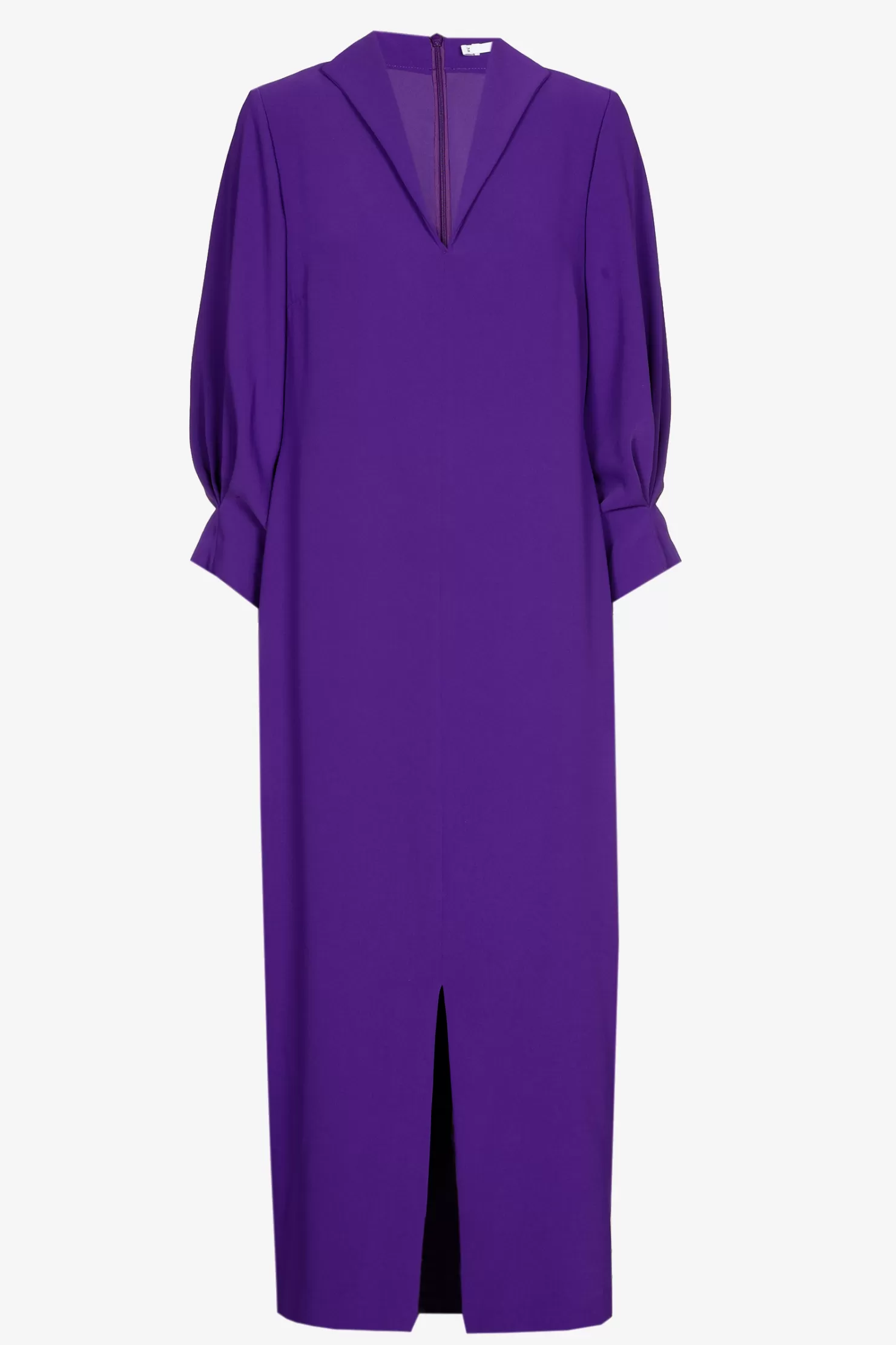 Xandres Tailliertes Kleid mit V-Ausschnitt VIBRANTVIOLET Fashion