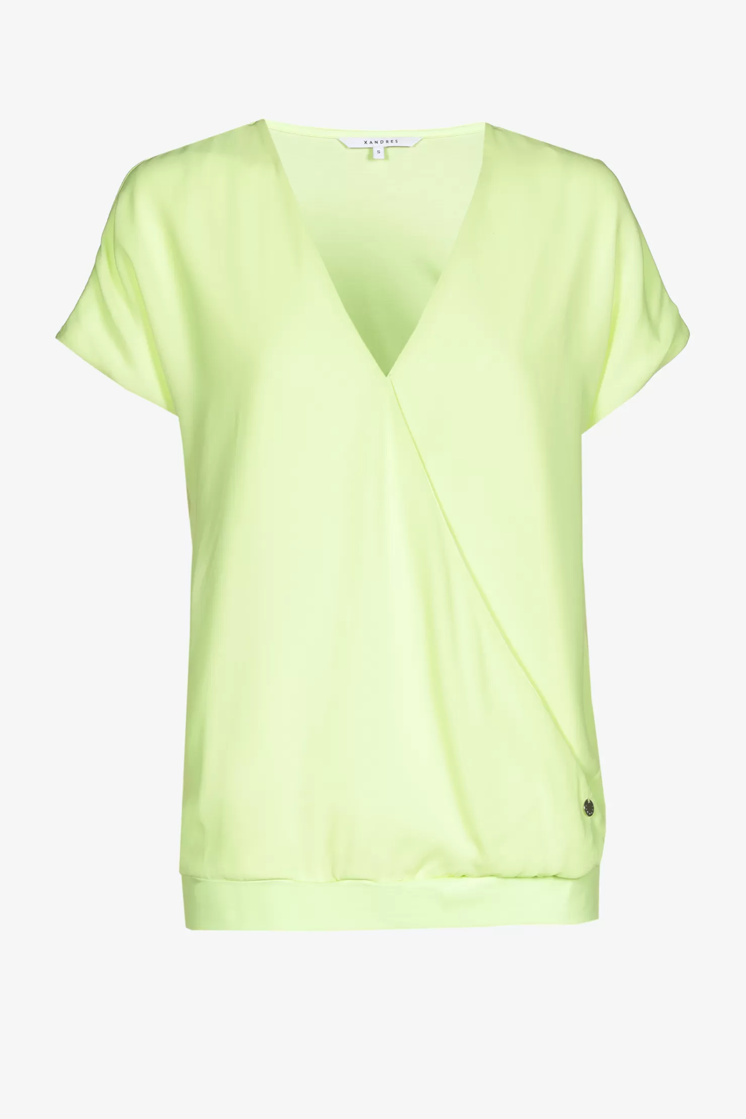 Xandres T-Shirt in Wickeloptik LEMON Cheap