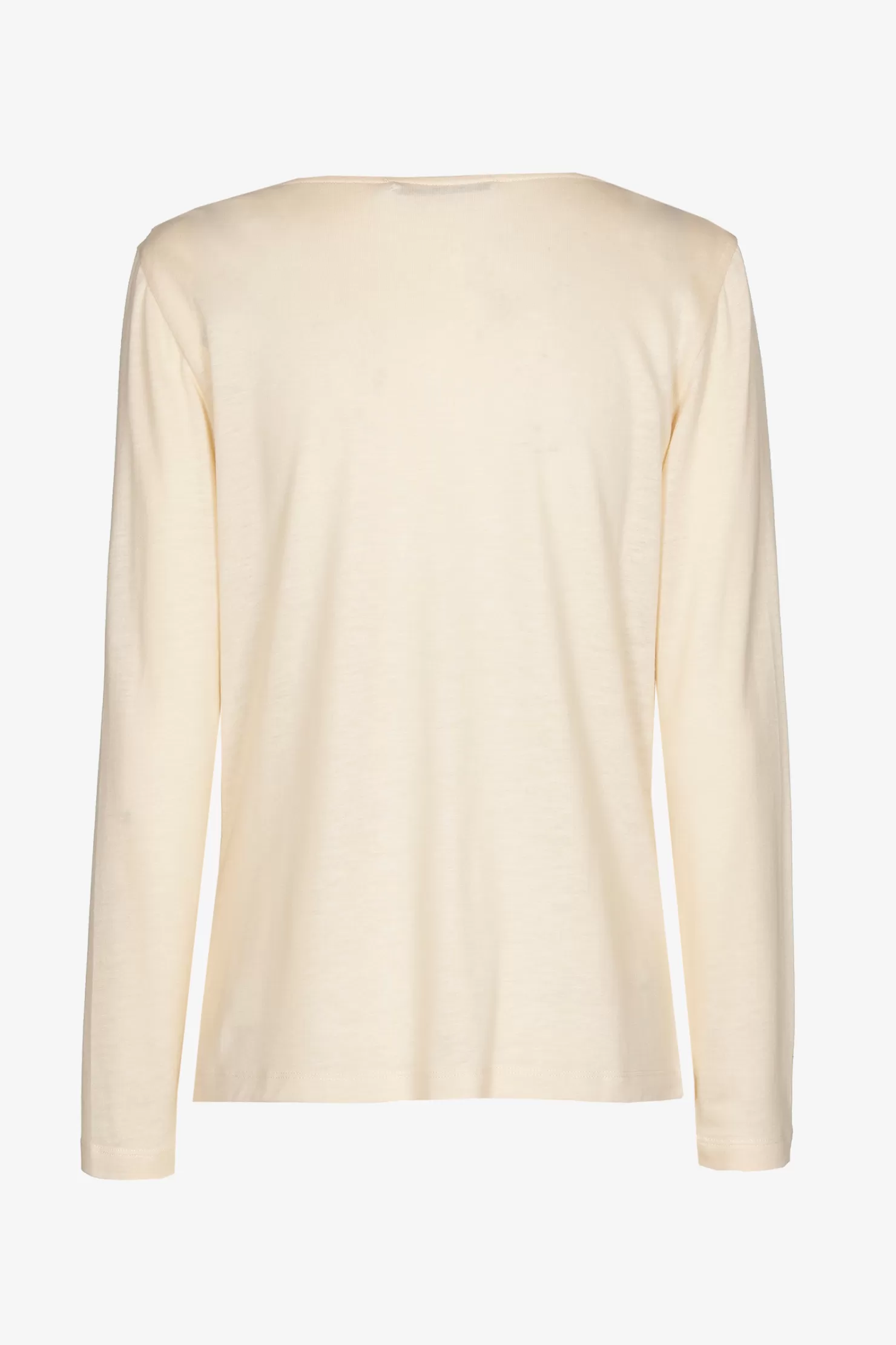 Xandres T-Shirt mit drapiertem Kragen IVORY Sale