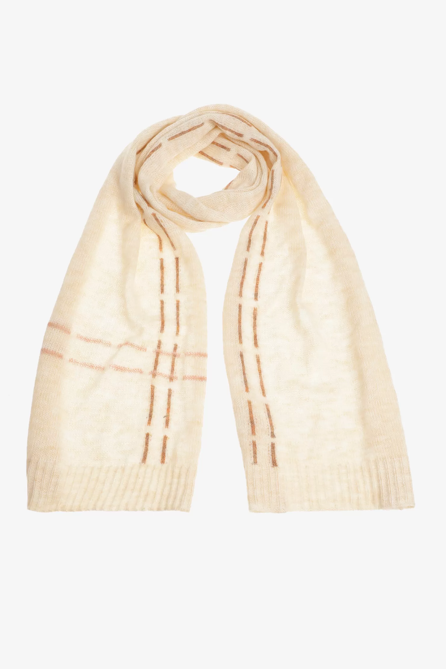 Xandres Weicher Schal mit Mohair-Anteil WARMPEARL Best