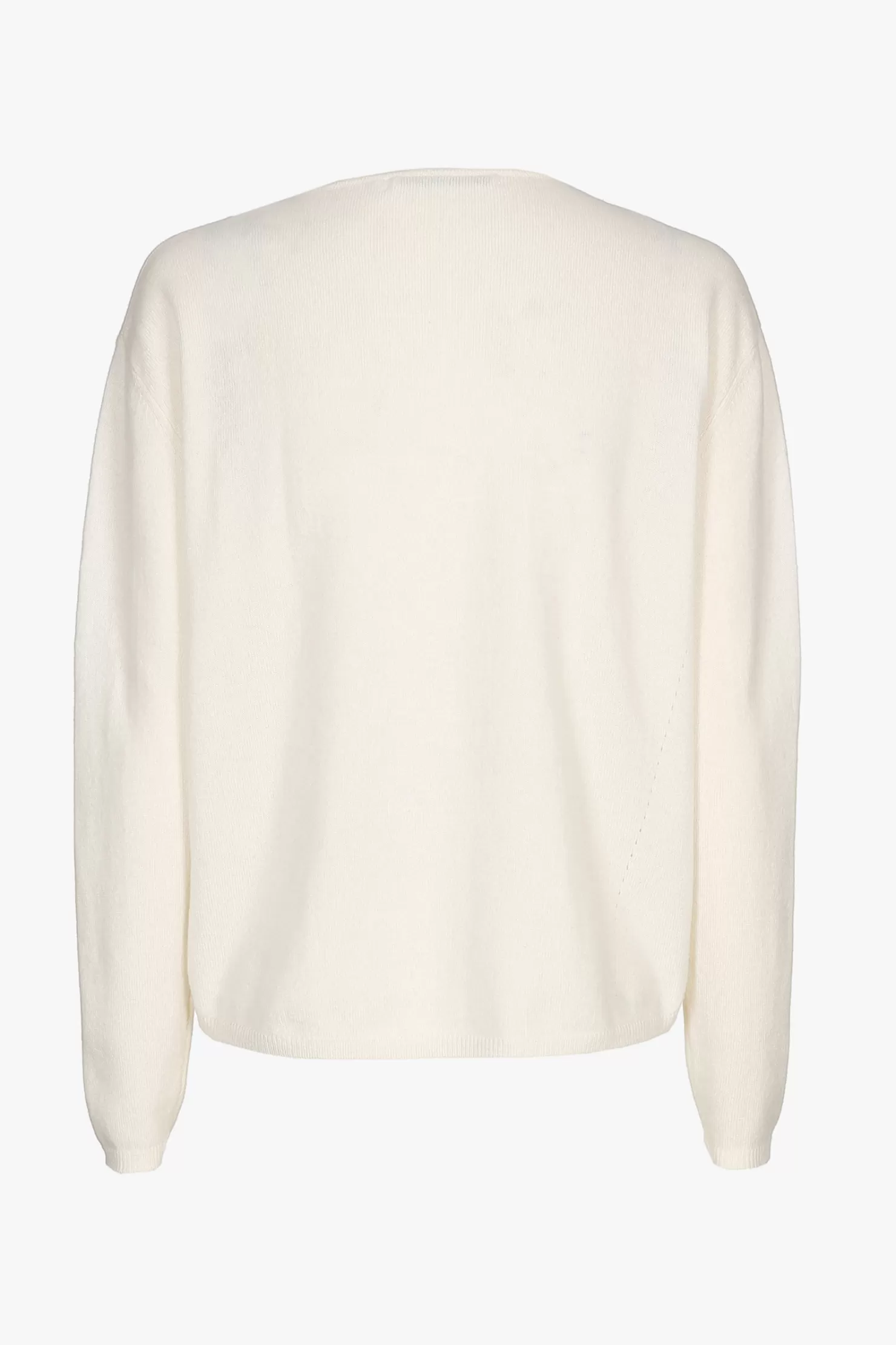 Xandres Weißer Cashmere Pullover mit Rundhalsausschnitt MOUNTBLANC Clearance