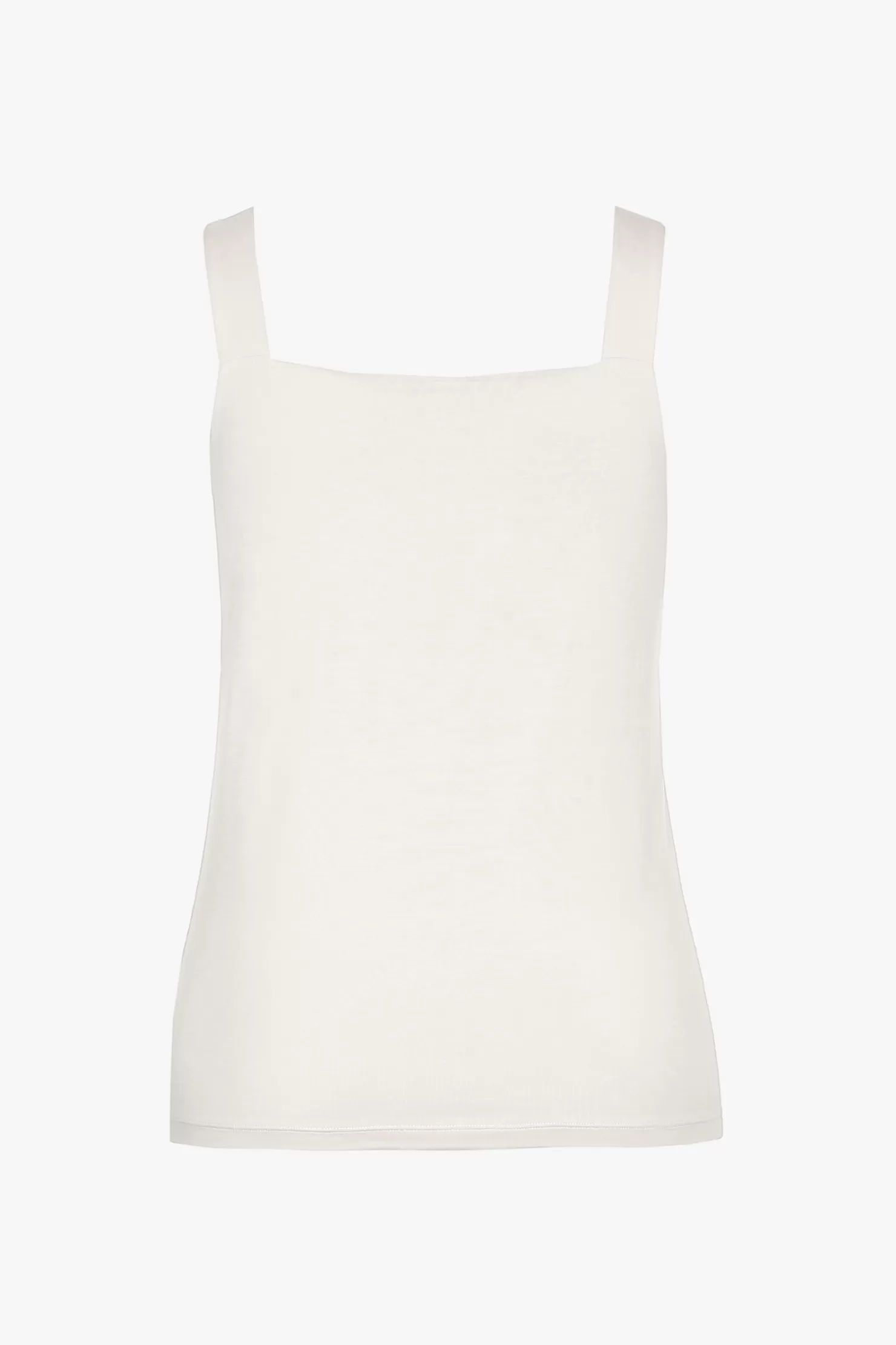 Xandres Weißes Tank Top MOUNTBLANC Online